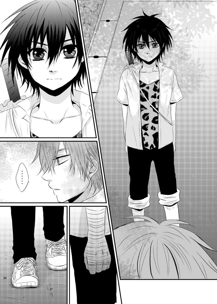 [桃色少年期 (月兎)] 夕焼けカレイドスコープ (テニスの王子様)