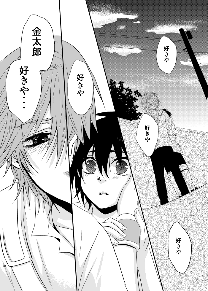 [桃色少年期 (月兎)] 夕焼けカレイドスコープ (テニスの王子様)