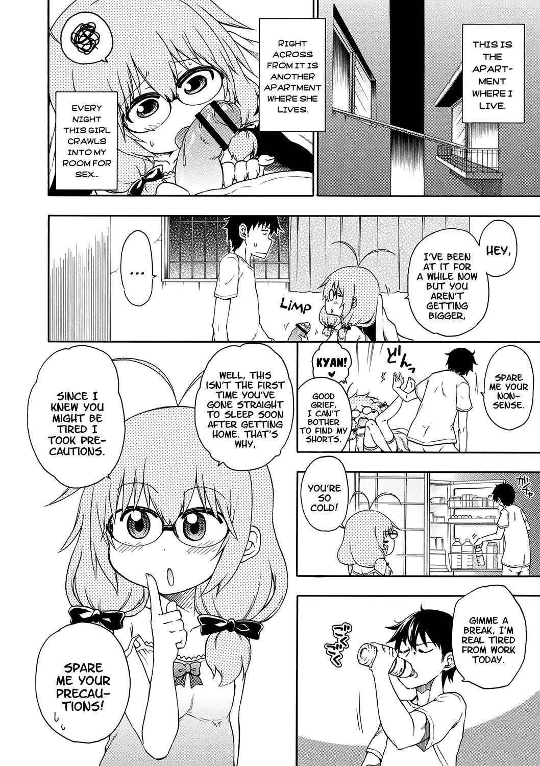[はにゃ] 夜這え！ インコちゃん その1-10 [英訳] [DL版]