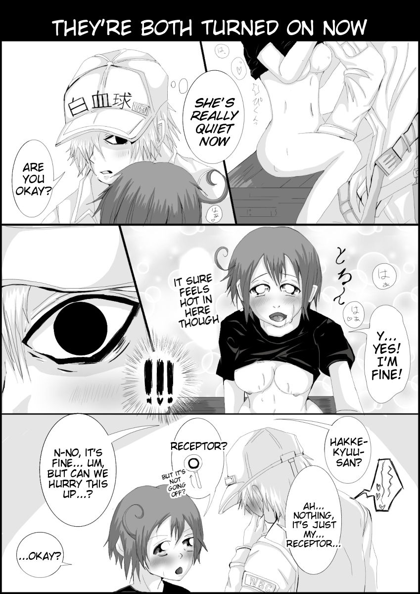 【モラシカQ】はたらく細胞（はたらく細胞）R-18マンガ（はたらく細胞）英語のtigoristranslates