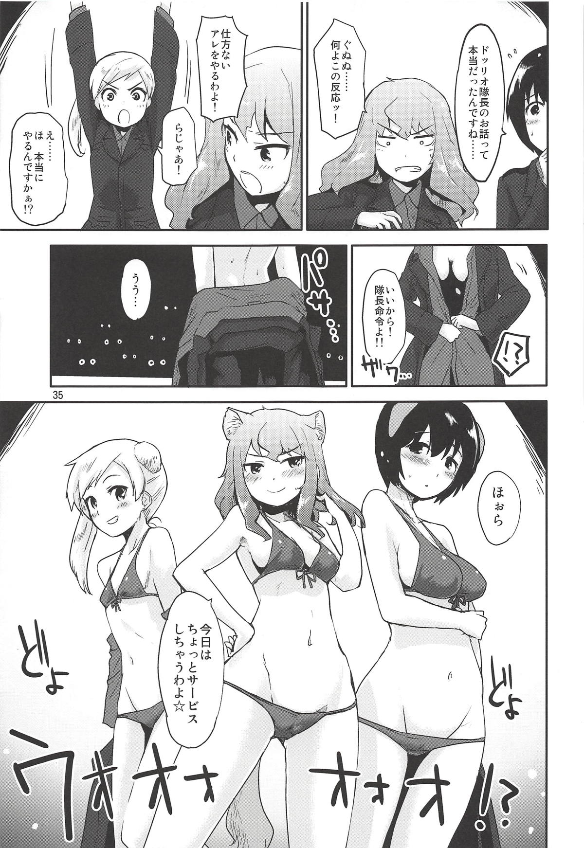 (C92) [Peθ (もず)] The Third Package (ストライクウィッチーズ、ガールズ&パンツァー)