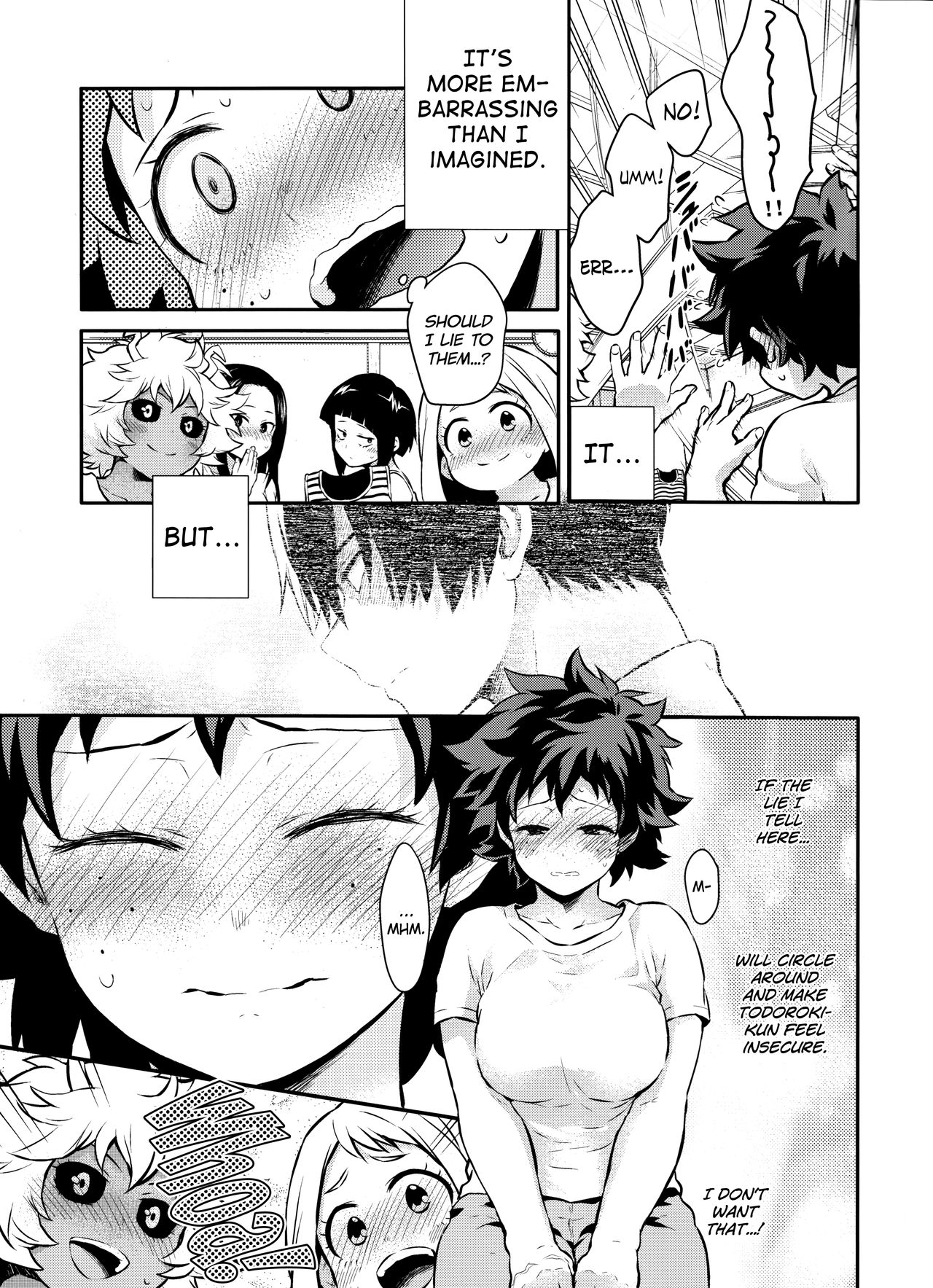 (SUPER27) [休日出勤 (ちかや)] Love Me Tender another story (僕のヒーローアカデミア) [英訳]