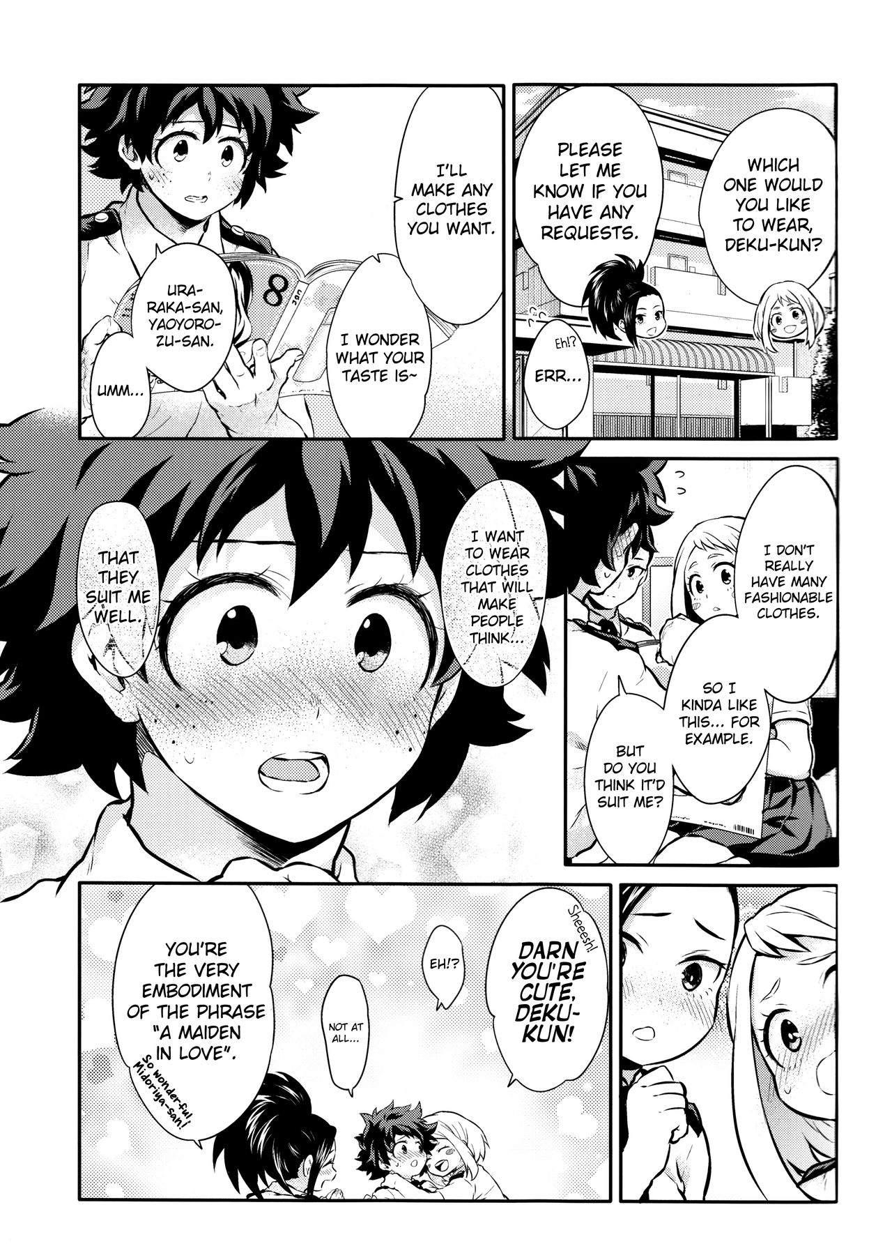 (SUPER27) [休日出勤 (ちかや)] Love Me Tender another story (僕のヒーローアカデミア) [英訳]