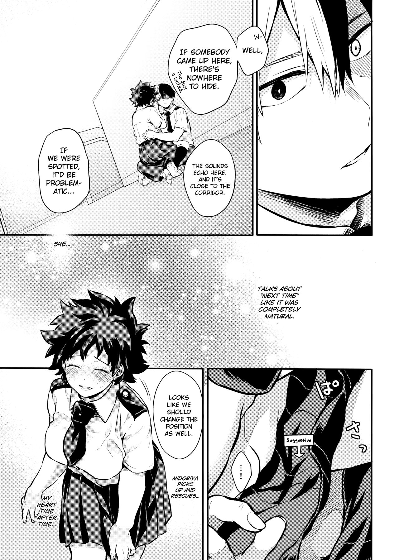 (SUPER27) [休日出勤 (ちかや)] Love Me Tender another story (僕のヒーローアカデミア) [英訳]