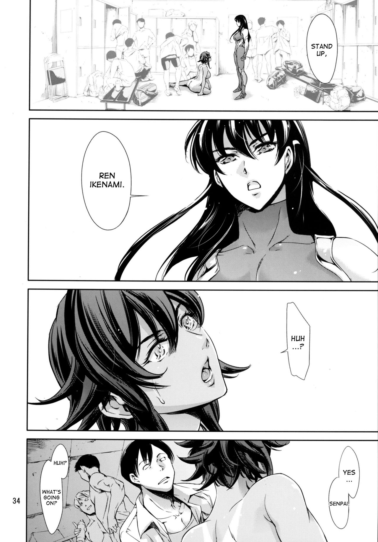 [メスゴリラ。 (まぐろ帝國)] 蓮獄 学園調教 (対魔忍アサギ) [英訳] [DL版]