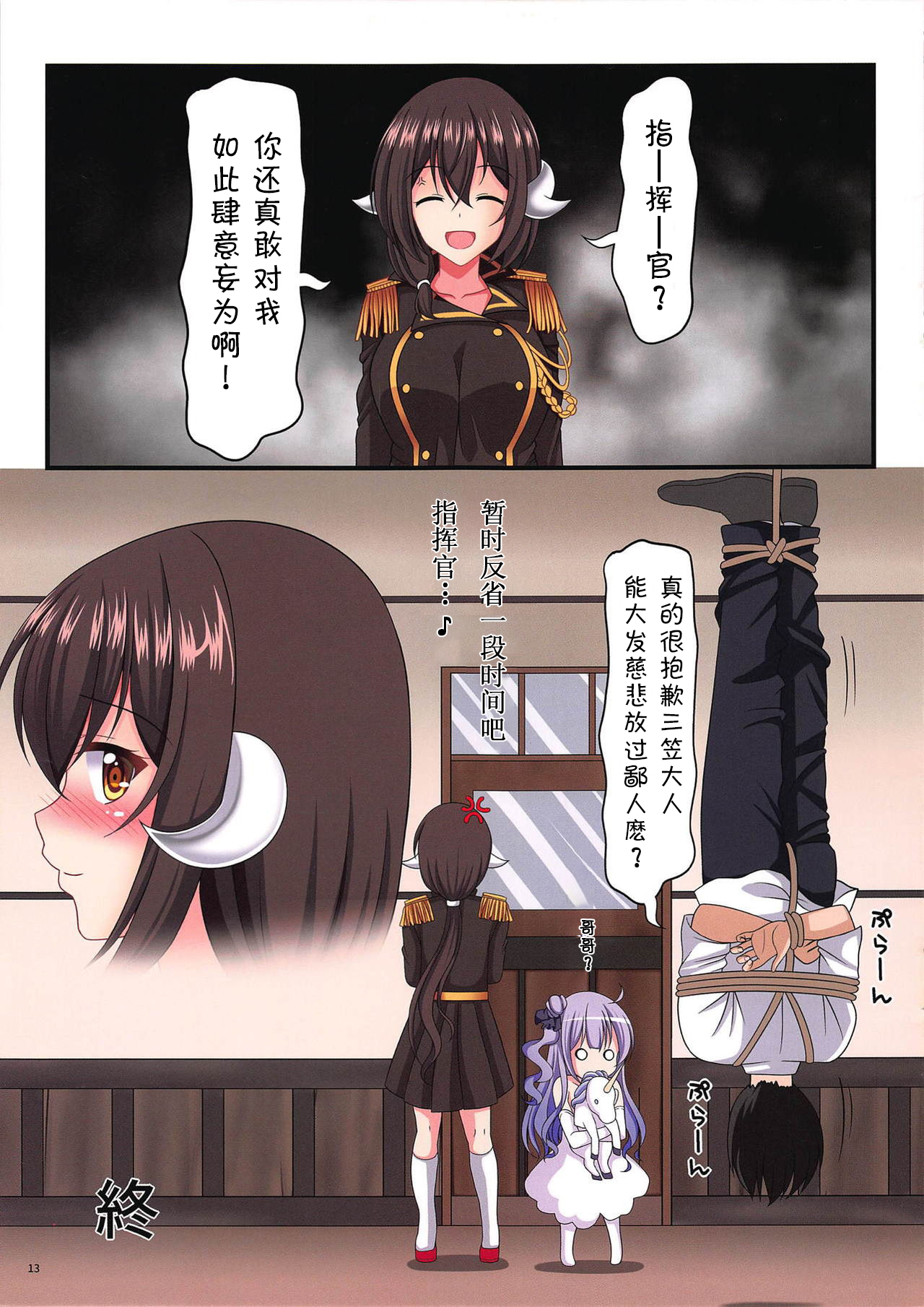 (C94) [すらんぷらいふ (扇希実)] 三笠さんと更衣室H (アズールレーン) [中国翻訳]