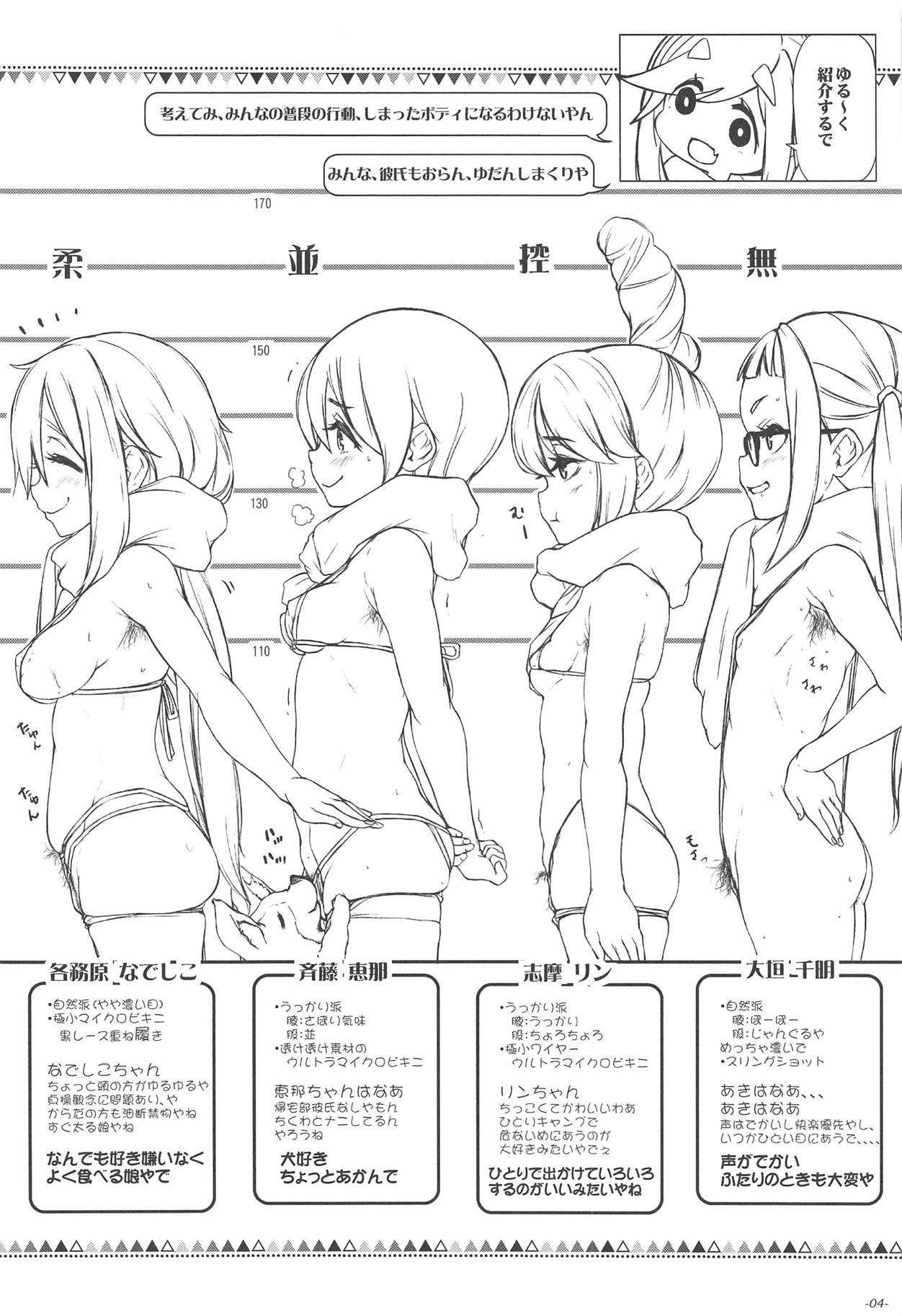 (COMIC1☆13) [世界革命倶楽部 (小澤零人)] おっぱいもシモの方もゆるすぎる犬山あおいちゃん (ゆるキャン△)