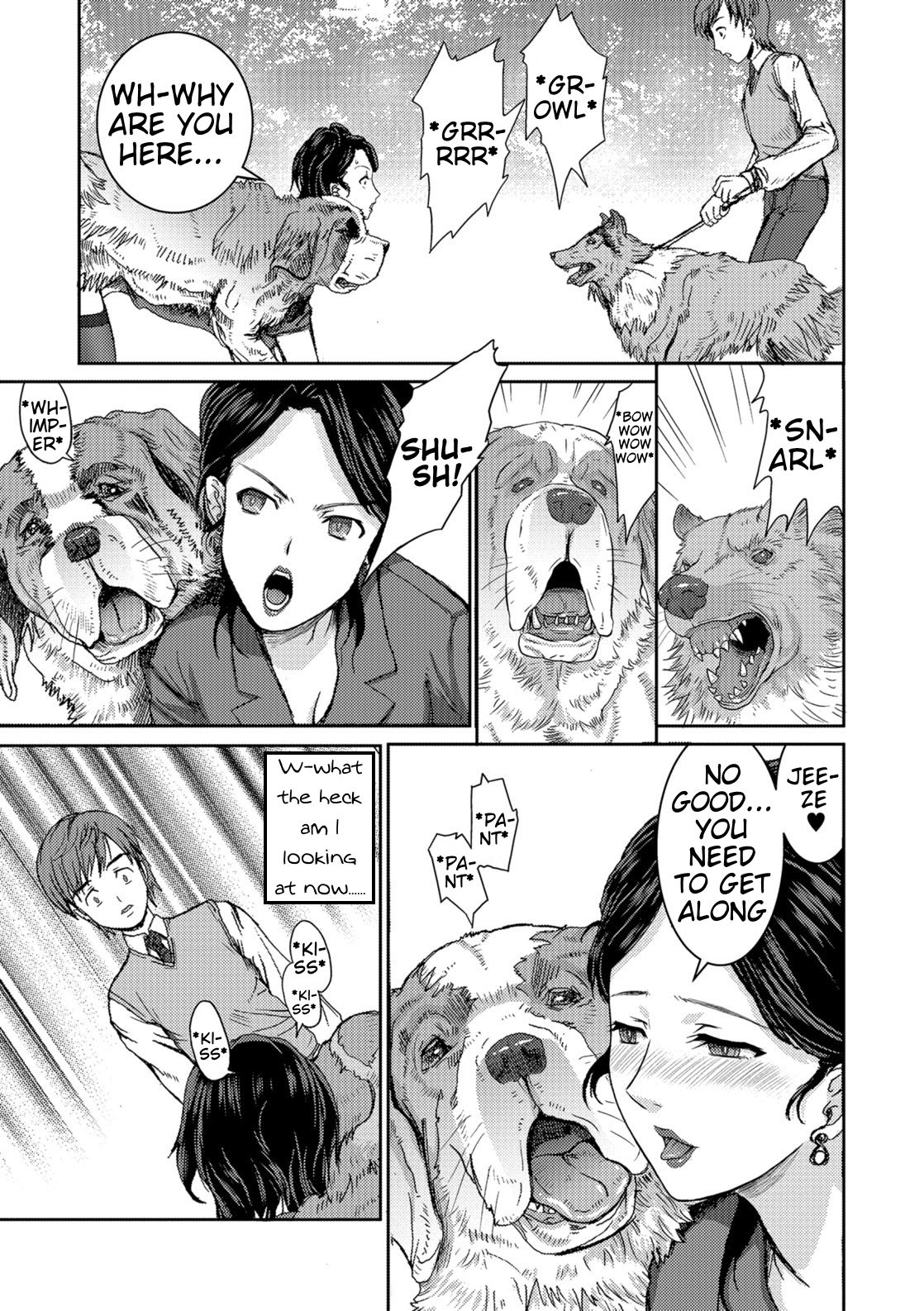 [竹壱おこめ] 仄暗き森の隷属 -The SUIT and DOG- (獣DIRECT 5) [英訳] [DL版]
