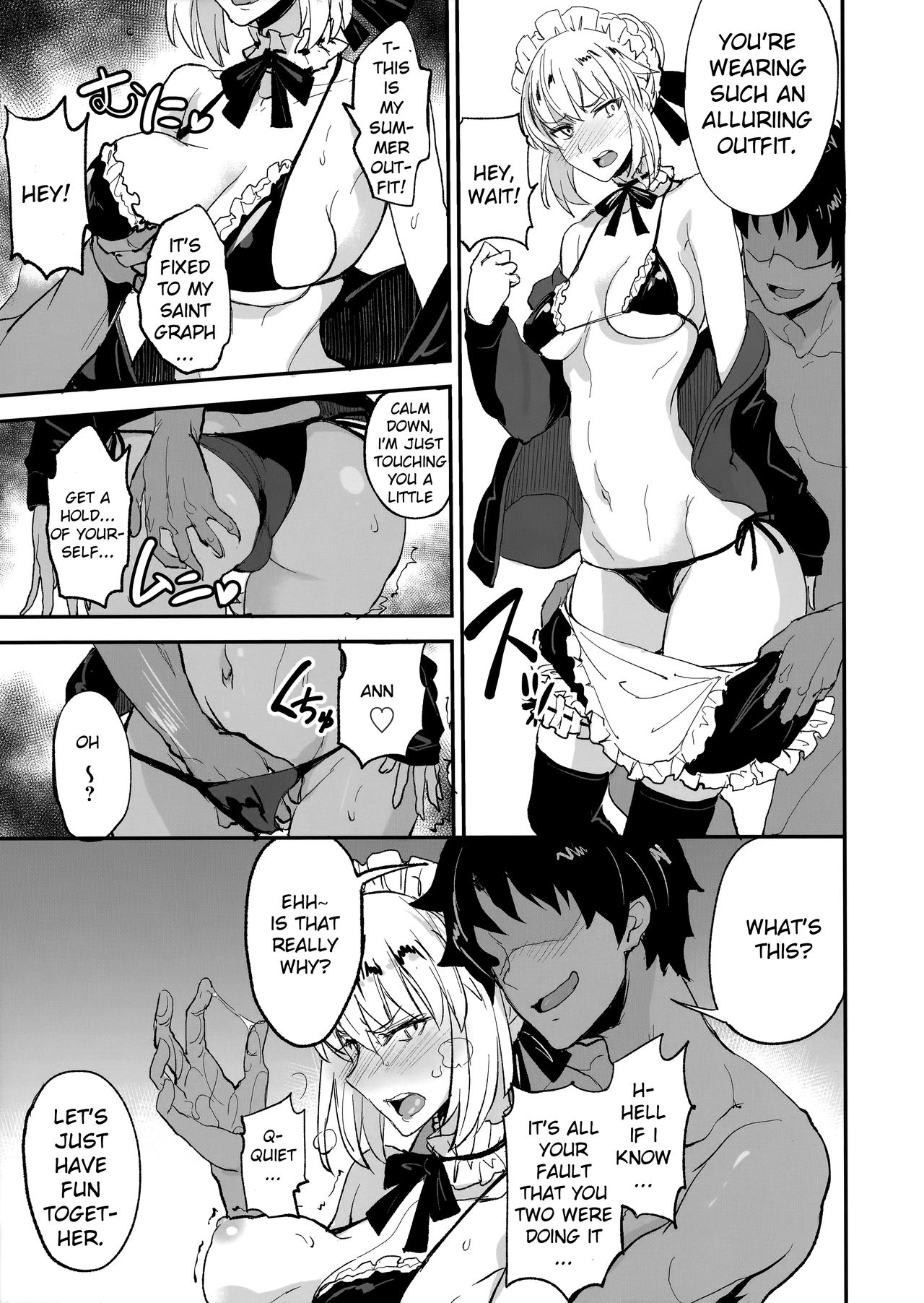 (COMIC1☆13) [真面目屋 (isao)] FGOのえろほん2 (Fate/Grand Order) [英訳]
