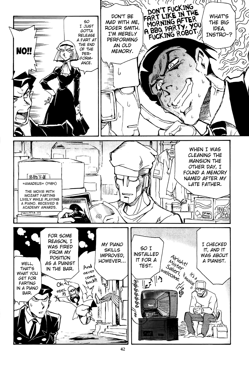 (C63) [沖縄体液軍人会 (安永航一郎)] Piano Lesson (THEビッグオー) [英訳]