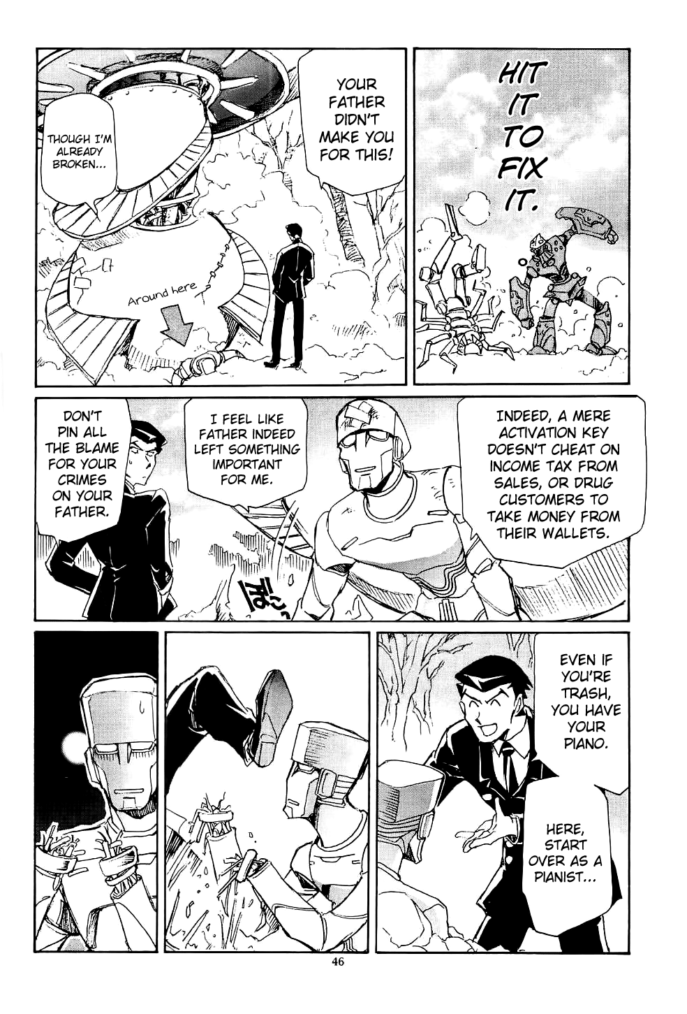 (C63) [沖縄体液軍人会 (安永航一郎)] Piano Lesson (THEビッグオー) [英訳]