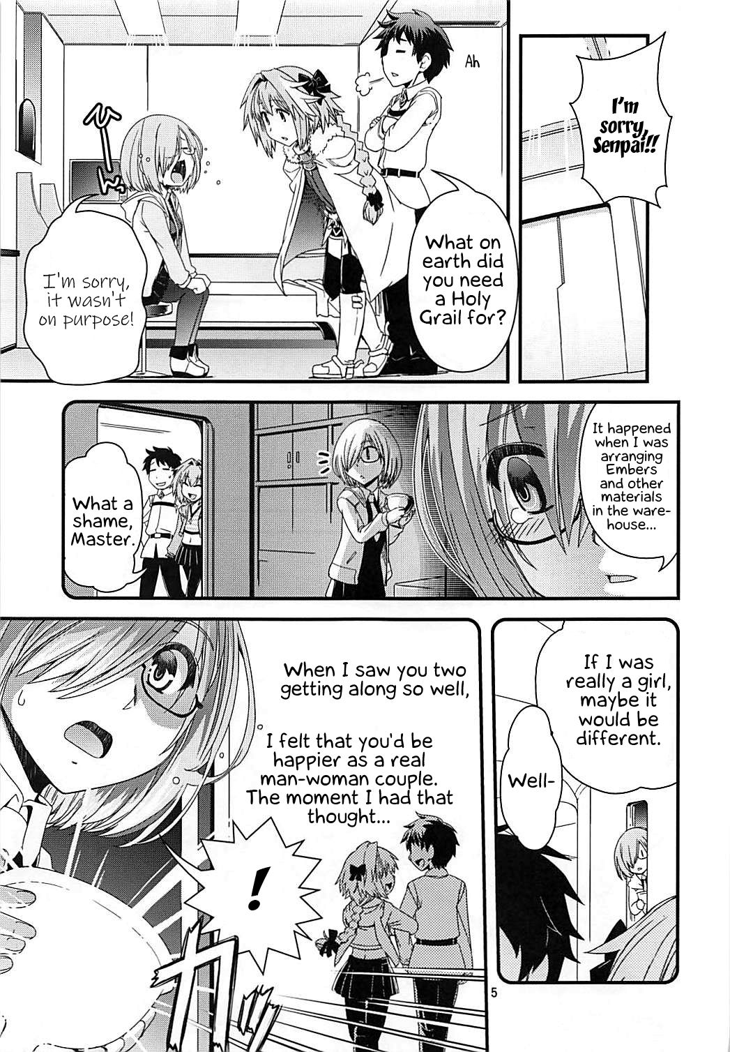 (C93) [幾屋大黒堂 (幾夜大黒堂)] マシュ&アストルフォ 特陰点消失事件 (Fate/Grand Order) [英訳]