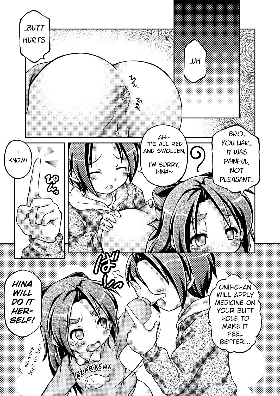 [不決断 (茶鳥)] やわこいおなかの女の子 [英訳] [DL版]