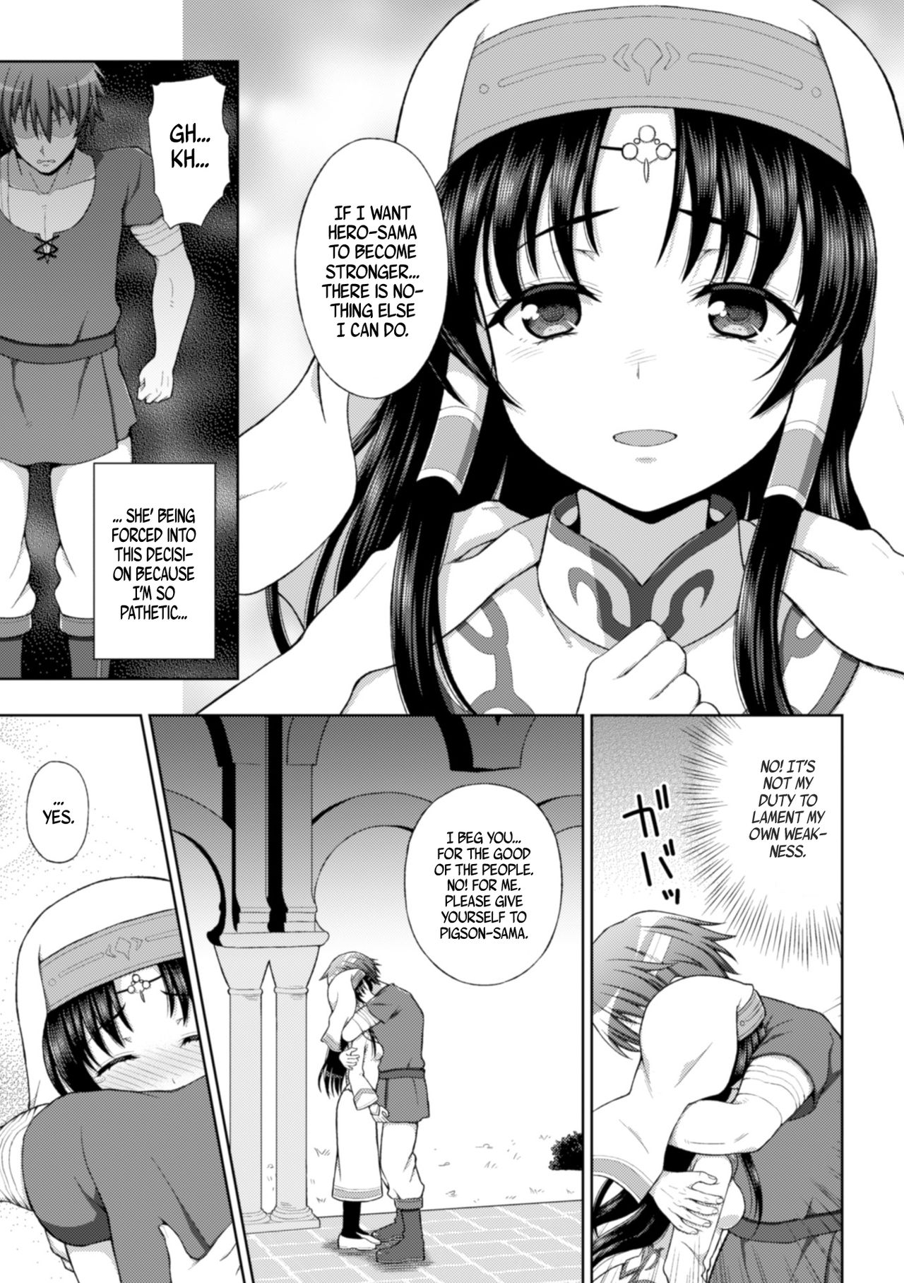 [chaccu] 聖女の献身 第二話 (正義のヒロイン姦獄ファイル Vol.10) [英訳] [DL版]