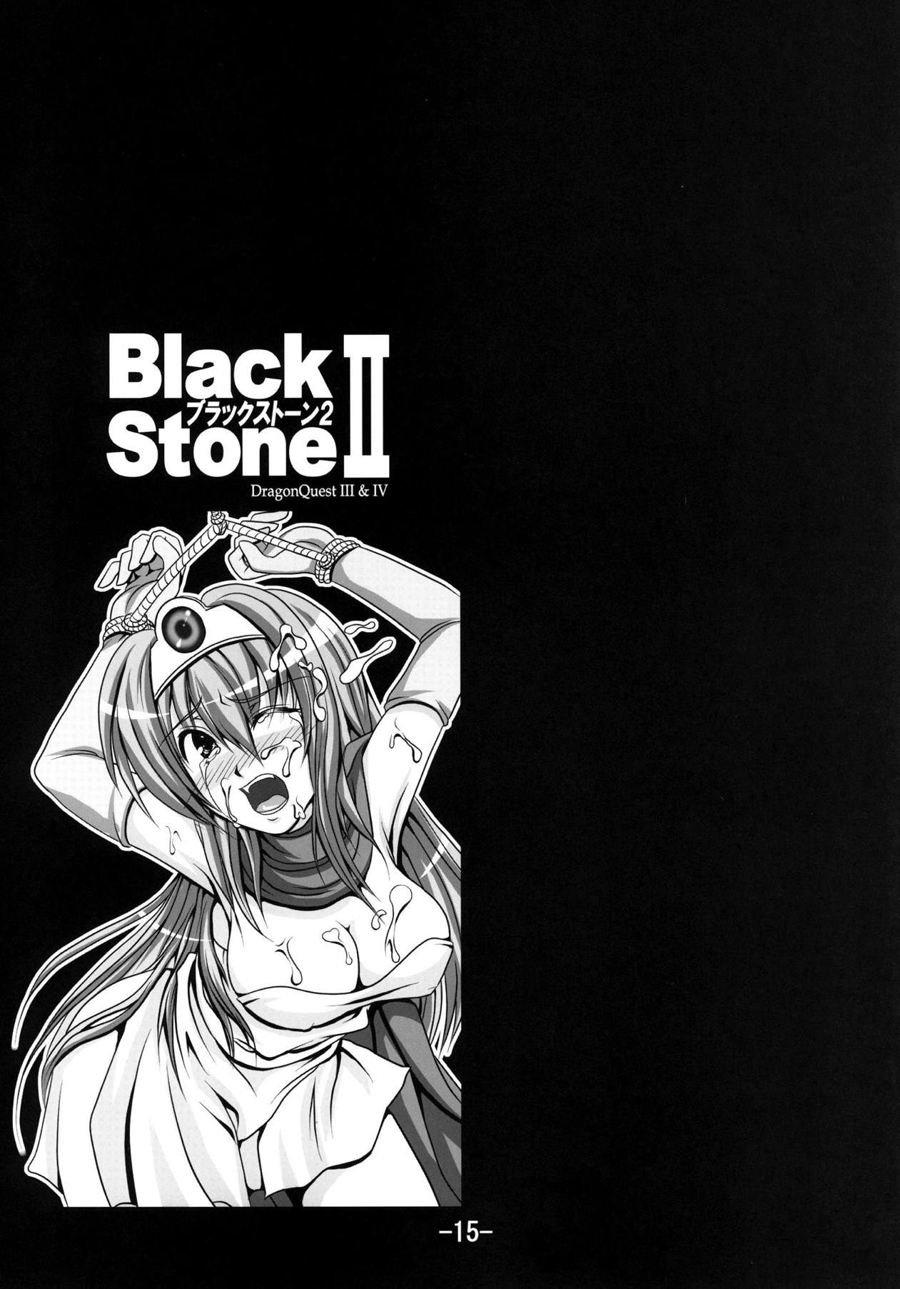 [Team二次元 (笹鎌鉾、秋茜)] Black Stone II (ドラゴンクエストIII、ドラゴンクエストIV) [DL版]
