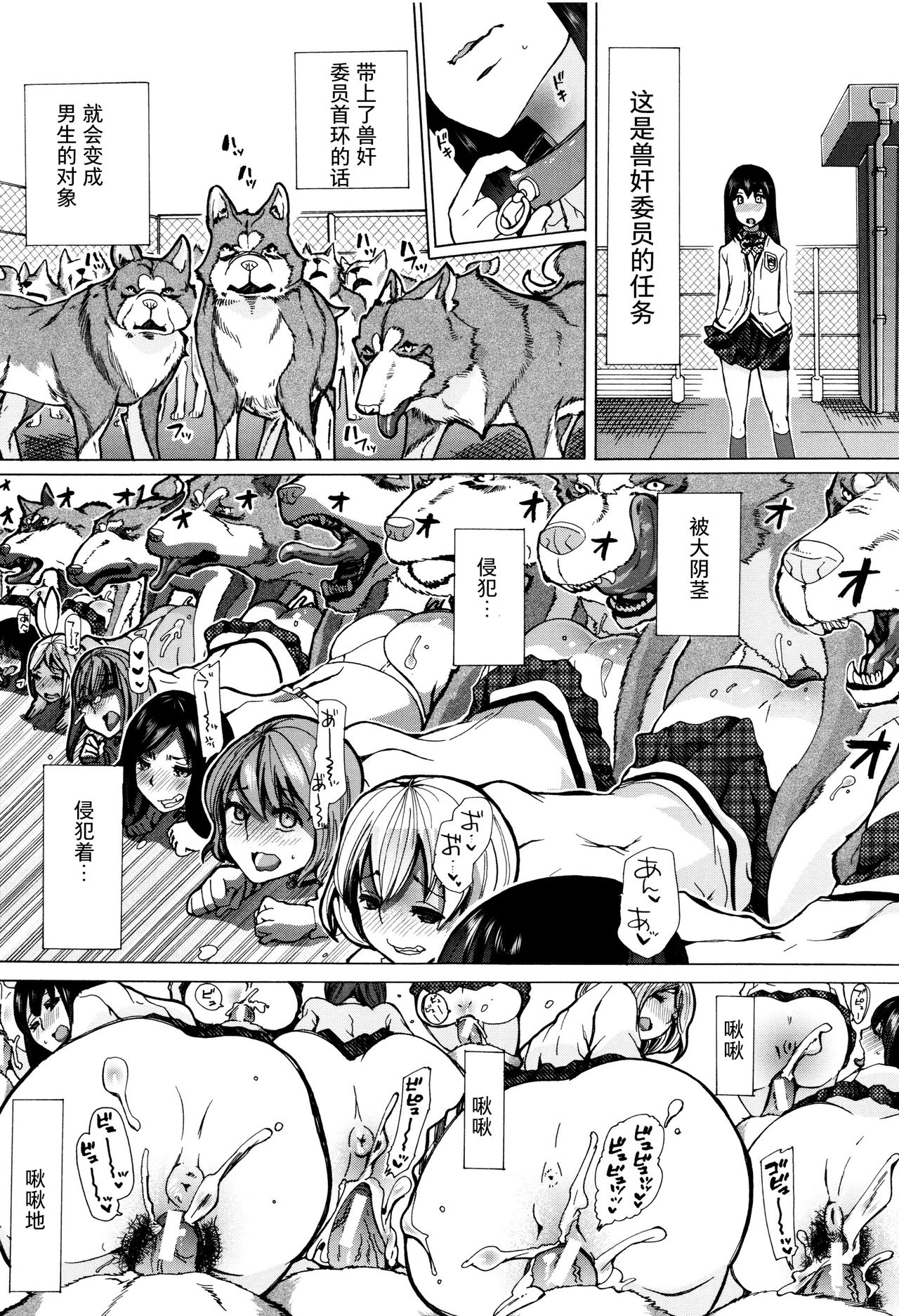 [チキコ] 獣姦教室 [中国翻訳]