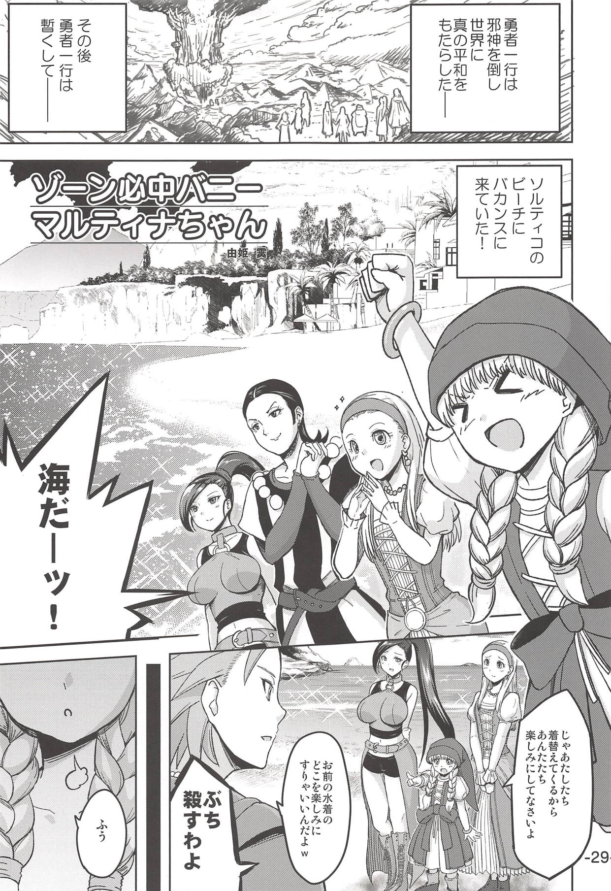 (C94) [Mizore Art Garden (よろず)] ゆうべはおたのしみでした。 (ドラゴンクエストXI)