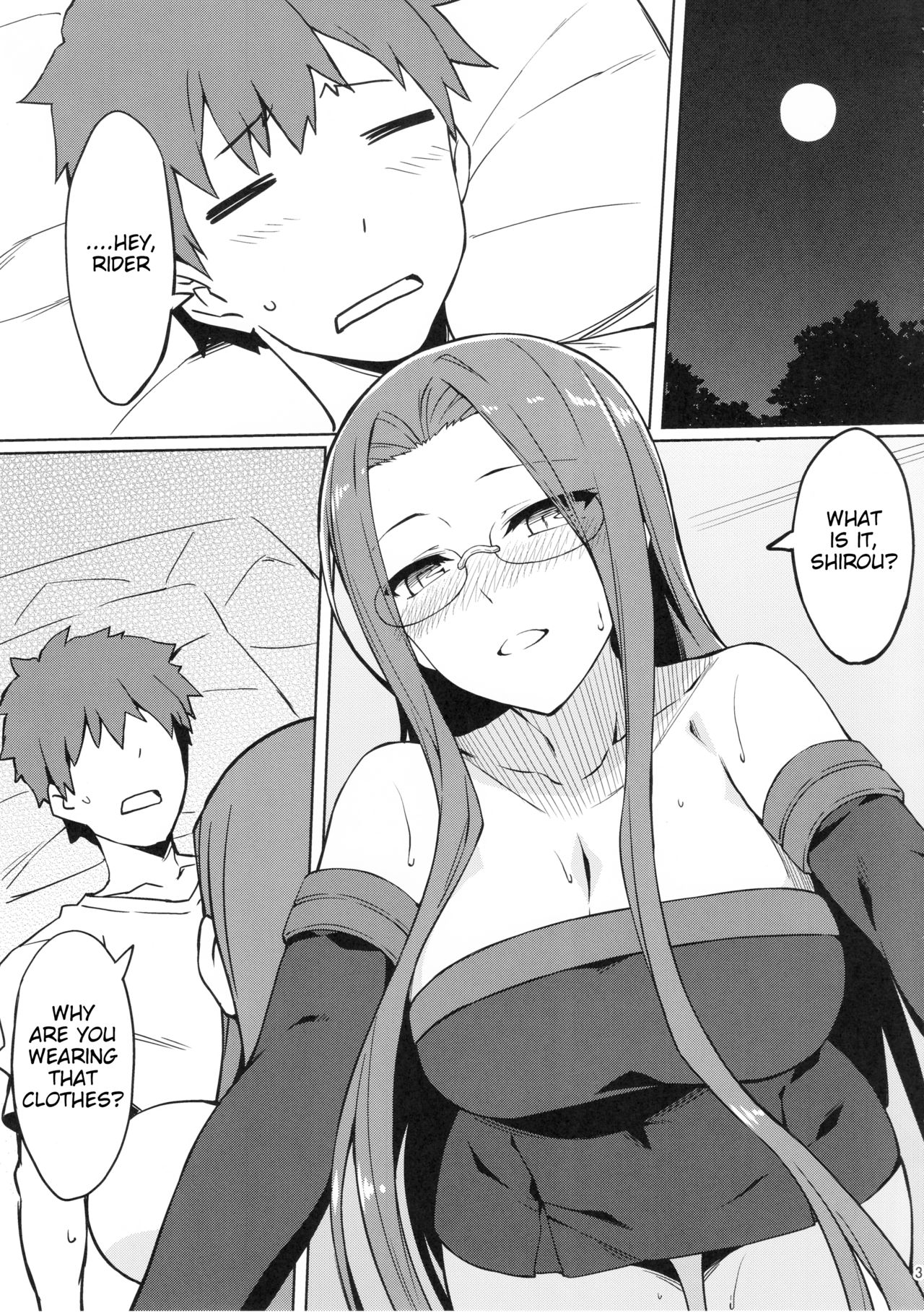 (C94) [S.S.L (柳)] ライダーさんと押入れ。 (Fate/stay night) [英訳]