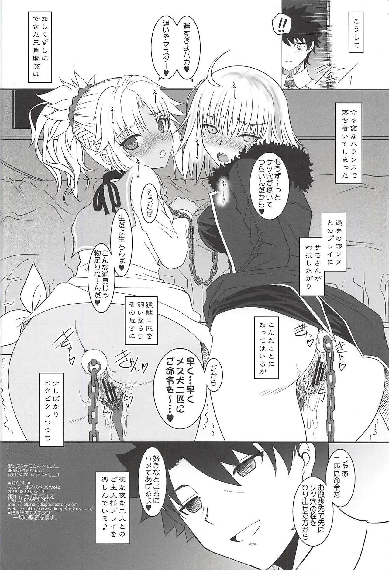 (C94) [ディエップ工房 (あるびーぬ)] マスターオブパペッツVol.02 (Fate/Grand Order)