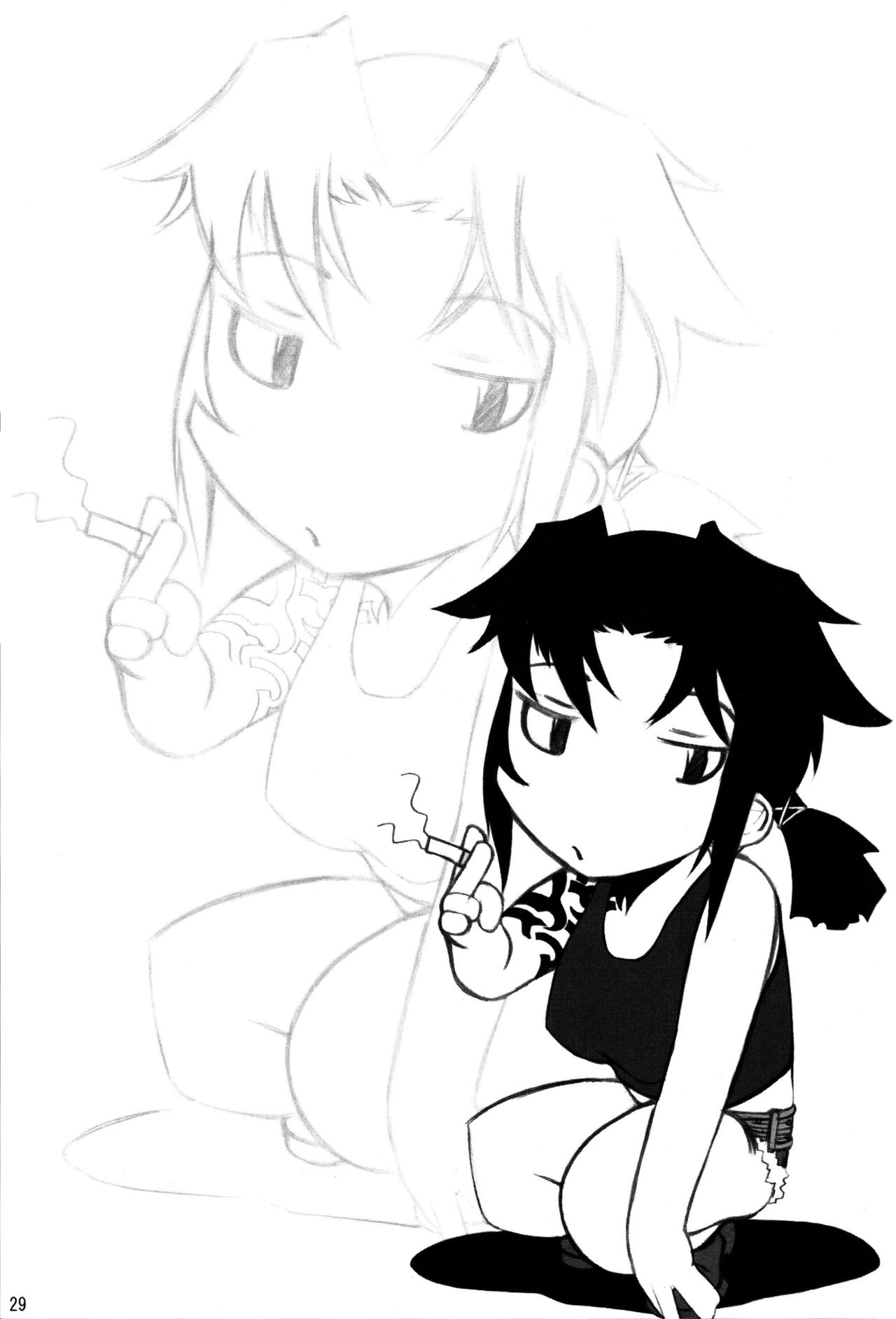 (C71) [死の商人 (にーちゃん)] MEMORY OF BLOOD&SMOKE POWDER (ブラック・ラグーン)