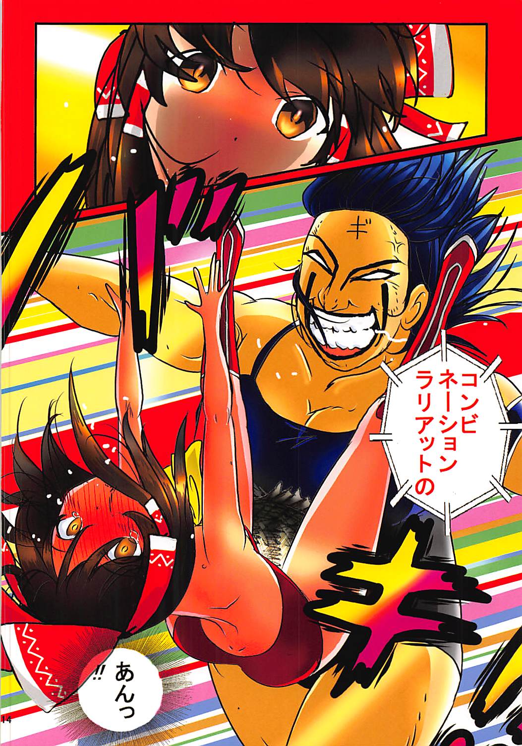 (例大祭15) [Dressblackheulee (ブラック馬鹿)] 東方エロプロレスマッチ (東方Project)