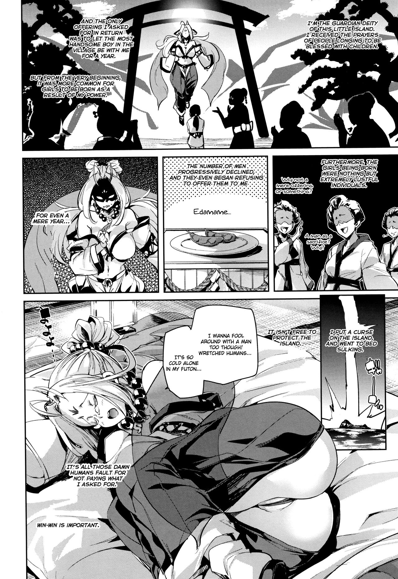 [丸居まる] 下のおくちでちゅっ♥ちゅ♥しよ + 4Pリーフレット 第1-5話 [英訳]