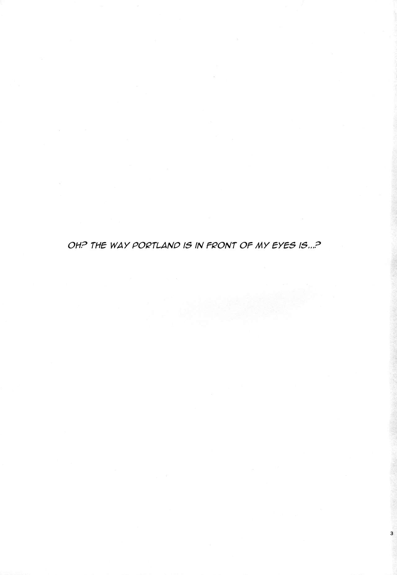 (COMIC1☆13) [ROCK CLIME (ダンボ)] ポートランドのやわらかなたわわ (アズールレーン) [英訳]