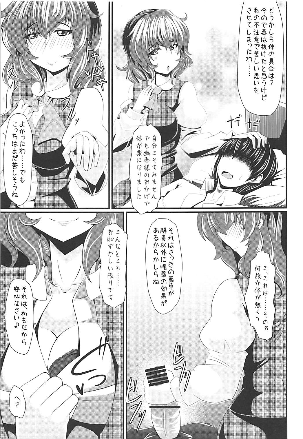 (例大祭12) [とくりとっこ (とくりと)] 幽香様とえろえろらぶらぶする本 (東方Project)