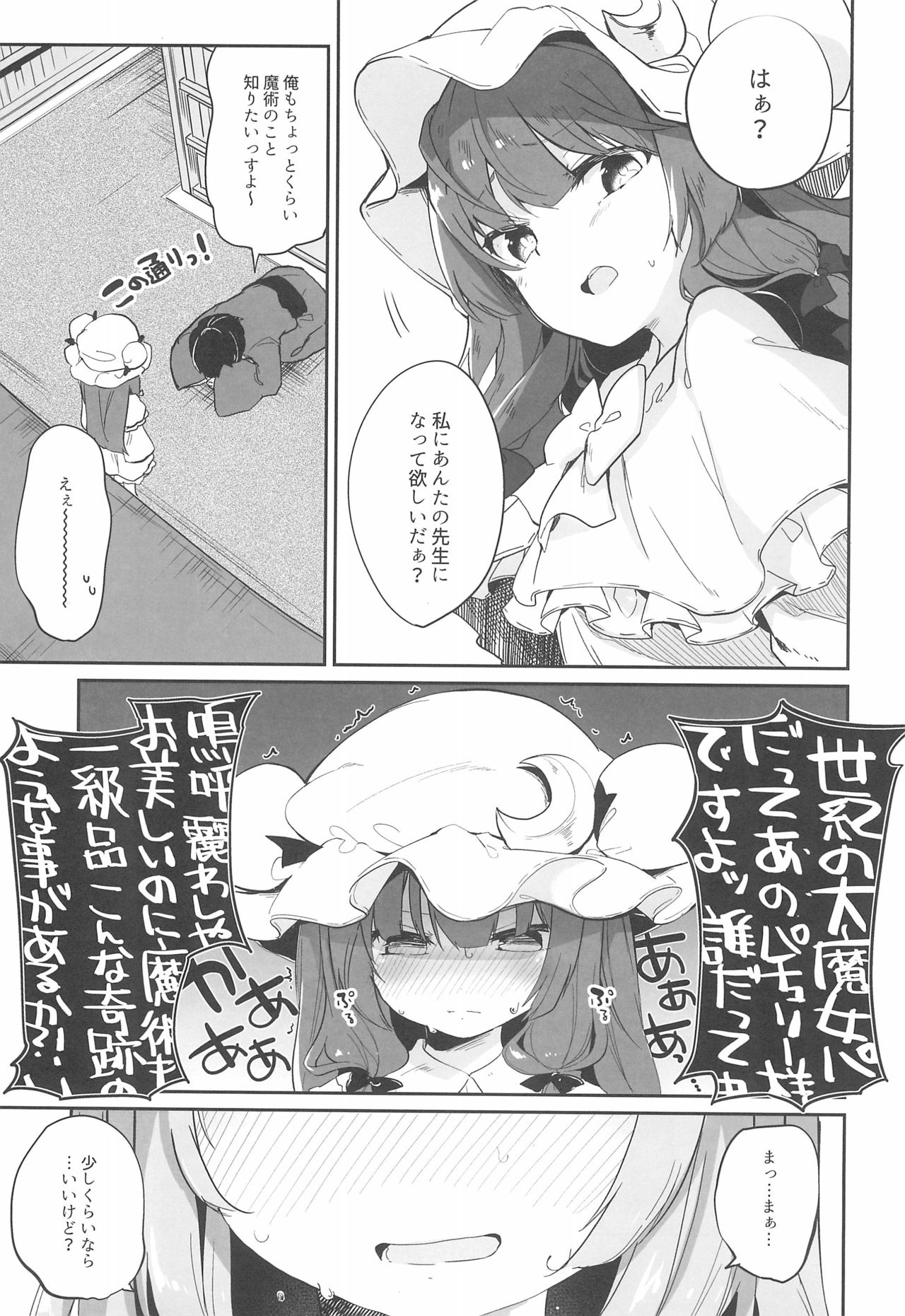 (例大祭15) [毛玉牛乳 (玉之けだま)] パチュリー先生が教えてくれる (東方Project)