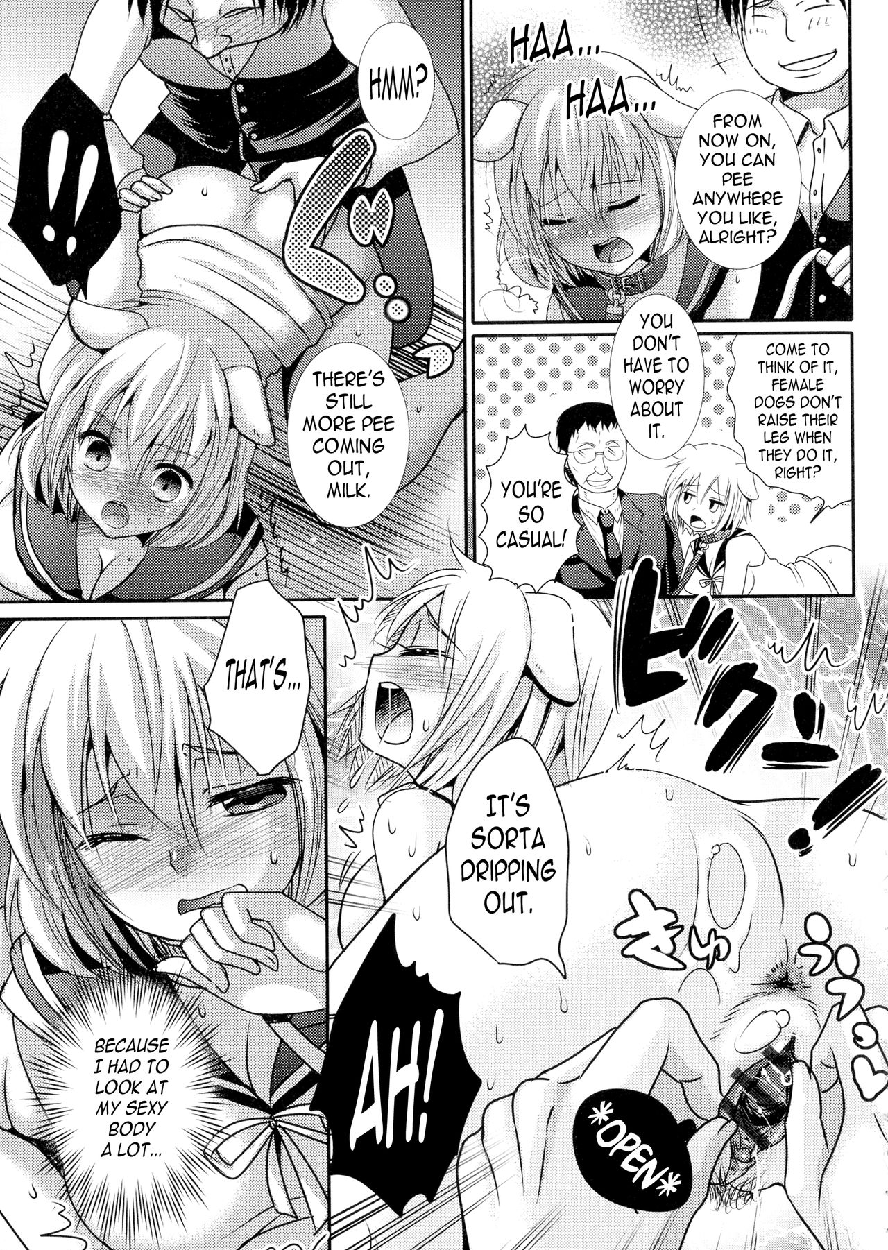 [林田虎之助] メス犬体験記 (にょたいか・ハピネス!) [英訳]