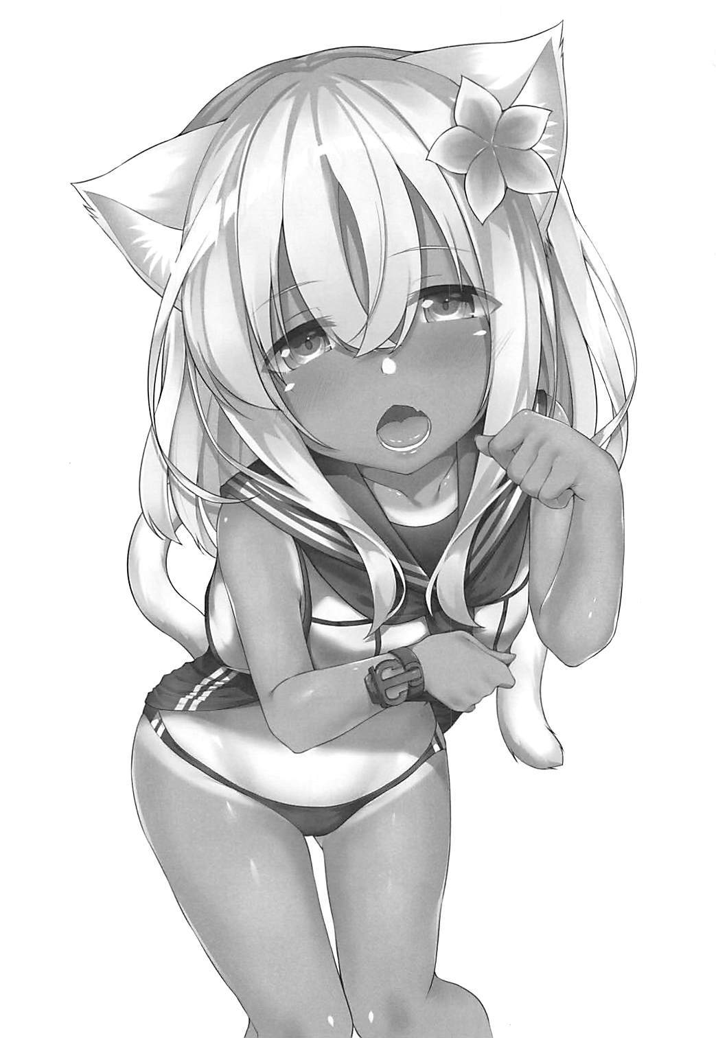 (C91) [わんふぉーおーる (Go-1)] ケモ耳ろーちゃんとダンケがしたい。 (艦隊これくしょん -艦これ-)