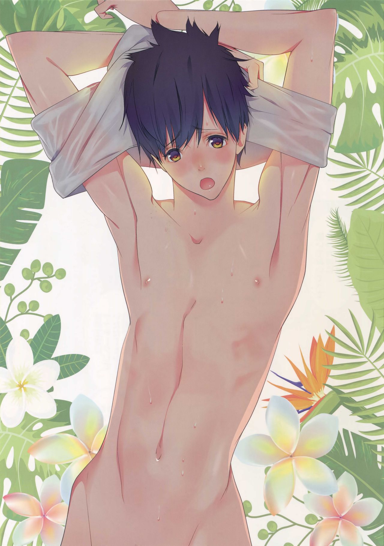 (氷奏ストラースチBanquet) [赤いマフラー (唇によだれ)] けだものハニー (ユーリ!!! on ICE)