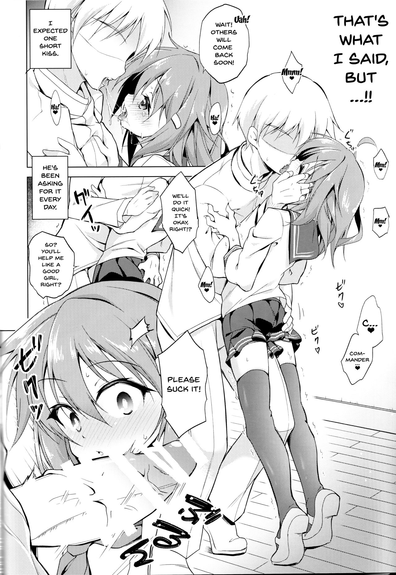 (砲雷撃戦!よーい!三十八戦目) [ちはぐら (はち)] おことわり雷ちゃん (艦隊これくしょん -艦これ-) [英訳]