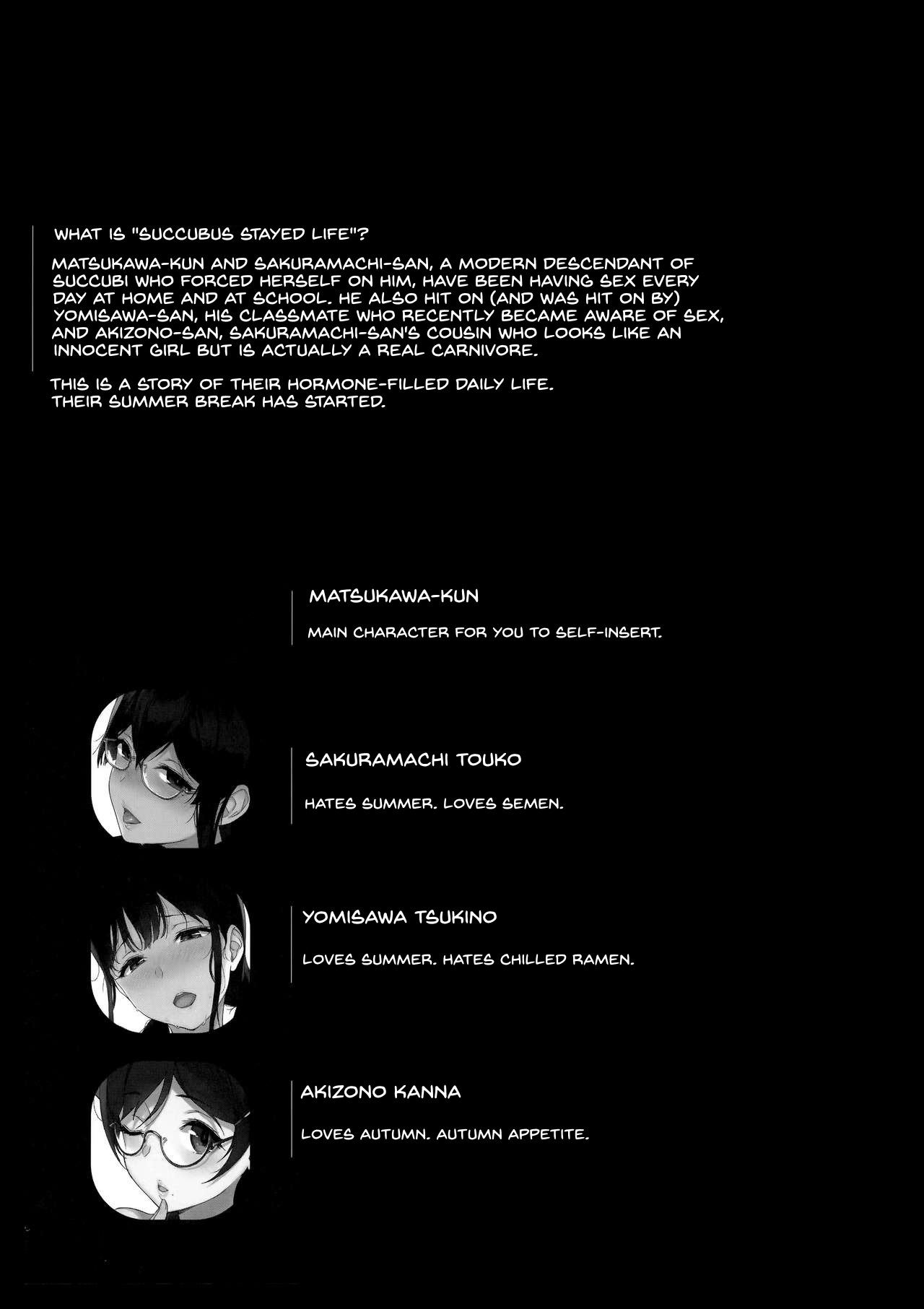 (C93) [NANIMOSHINAI (笹森トモエ)] サキュバステードライフ7 [英訳]