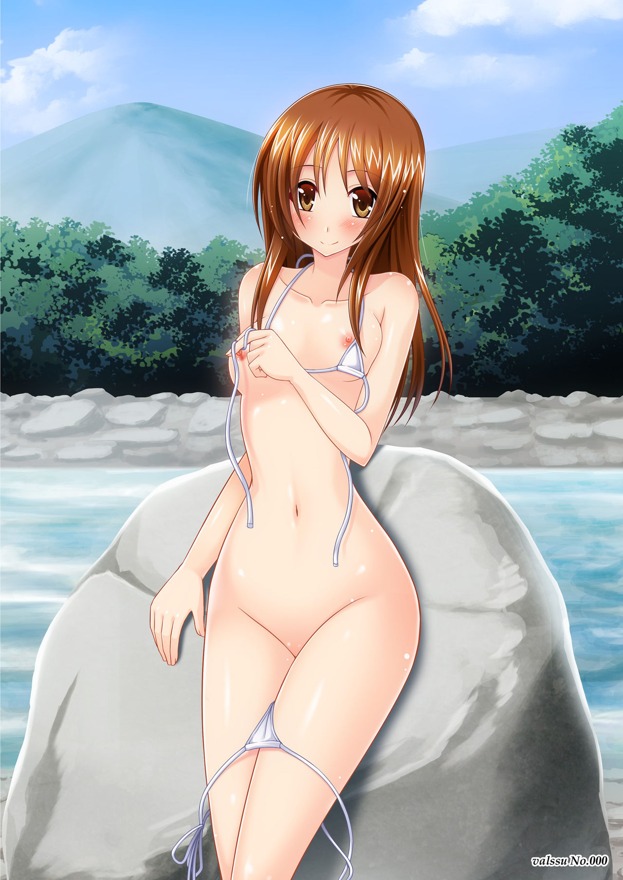 [valssu (茶琉)] 露出少女遊戯 間 [中国翻訳] [DL版]