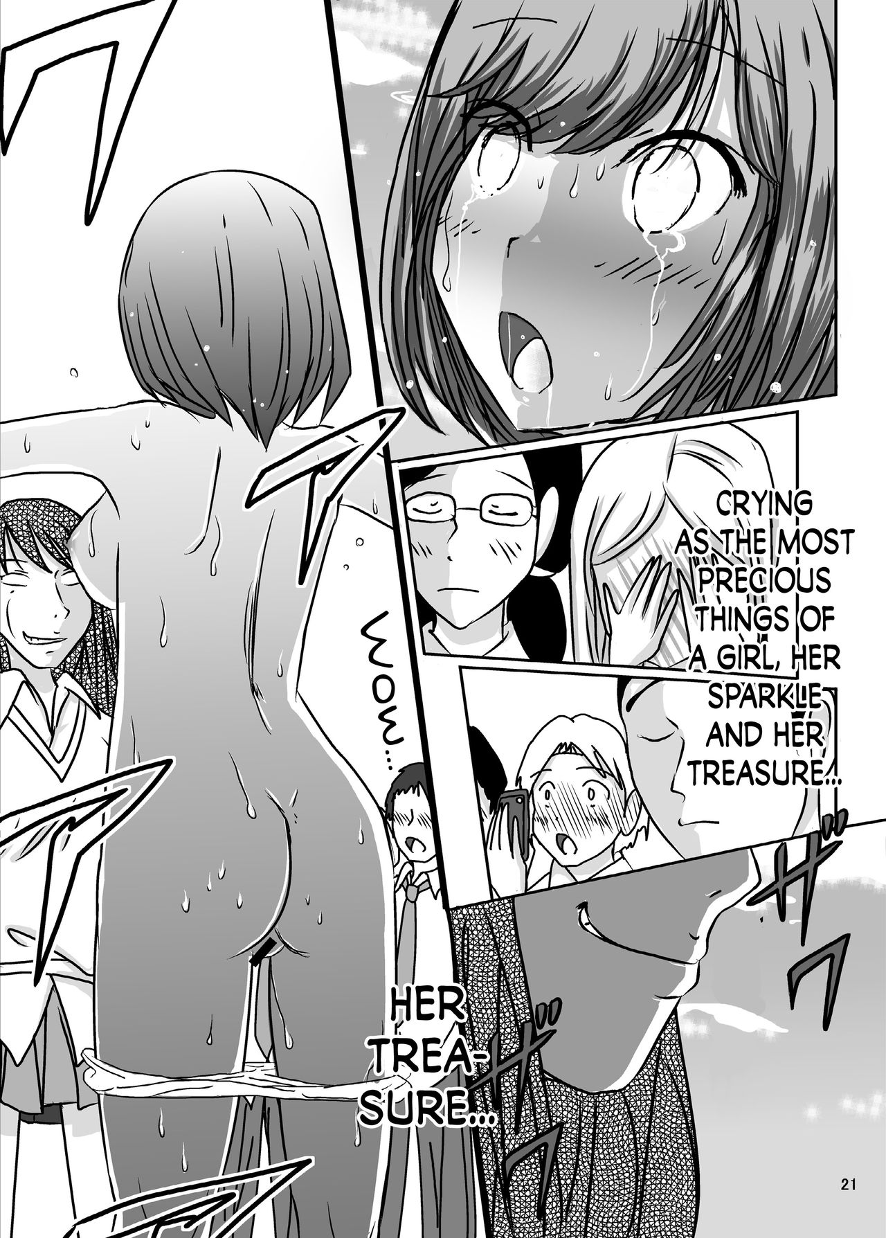 [dressblackheulee (ブラック馬鹿)] 全裸いじめられっ子さんの日常 [英訳]