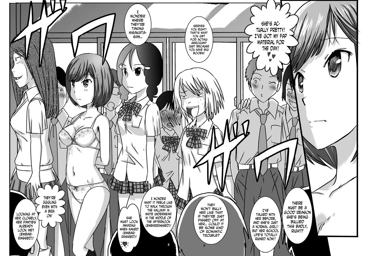 [dressblackheulee (ブラック馬鹿)] 全裸いじめられっ子さんの日常 [英訳]