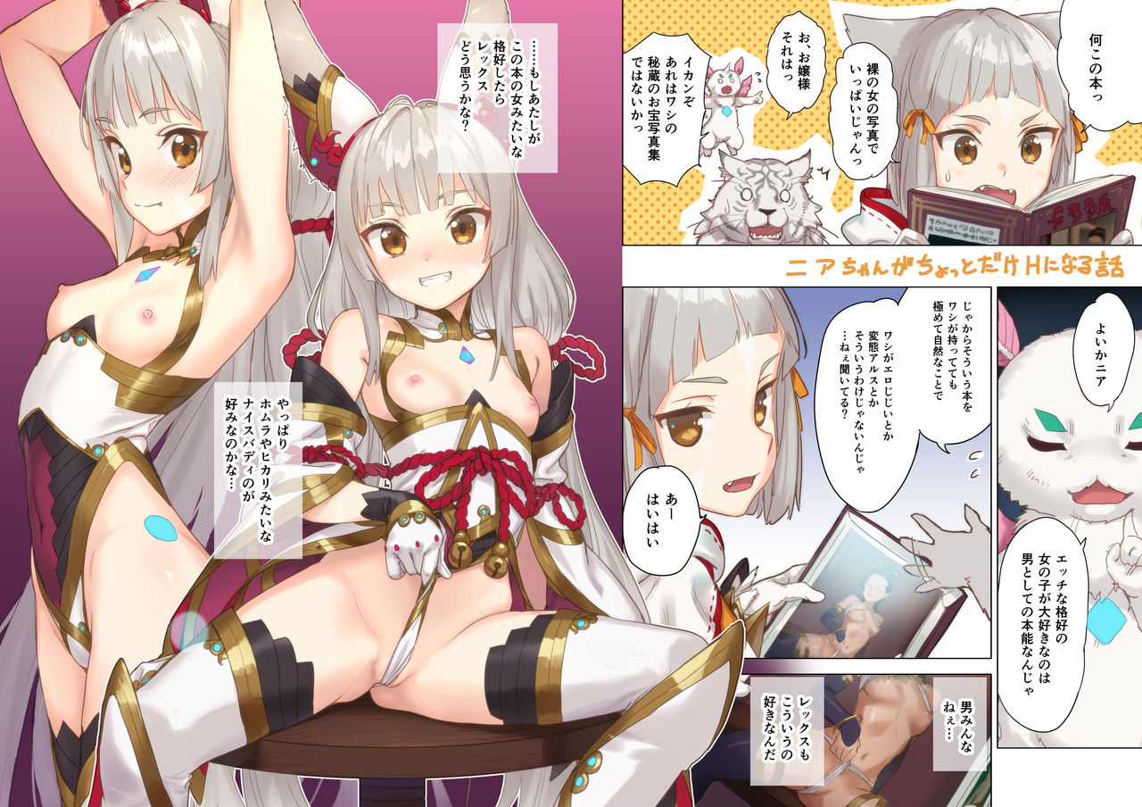 [アジサイデンデン (川上六角、 小鳥遊レイ)] N.I.B. (ゼノブレイド 2) [DL版]