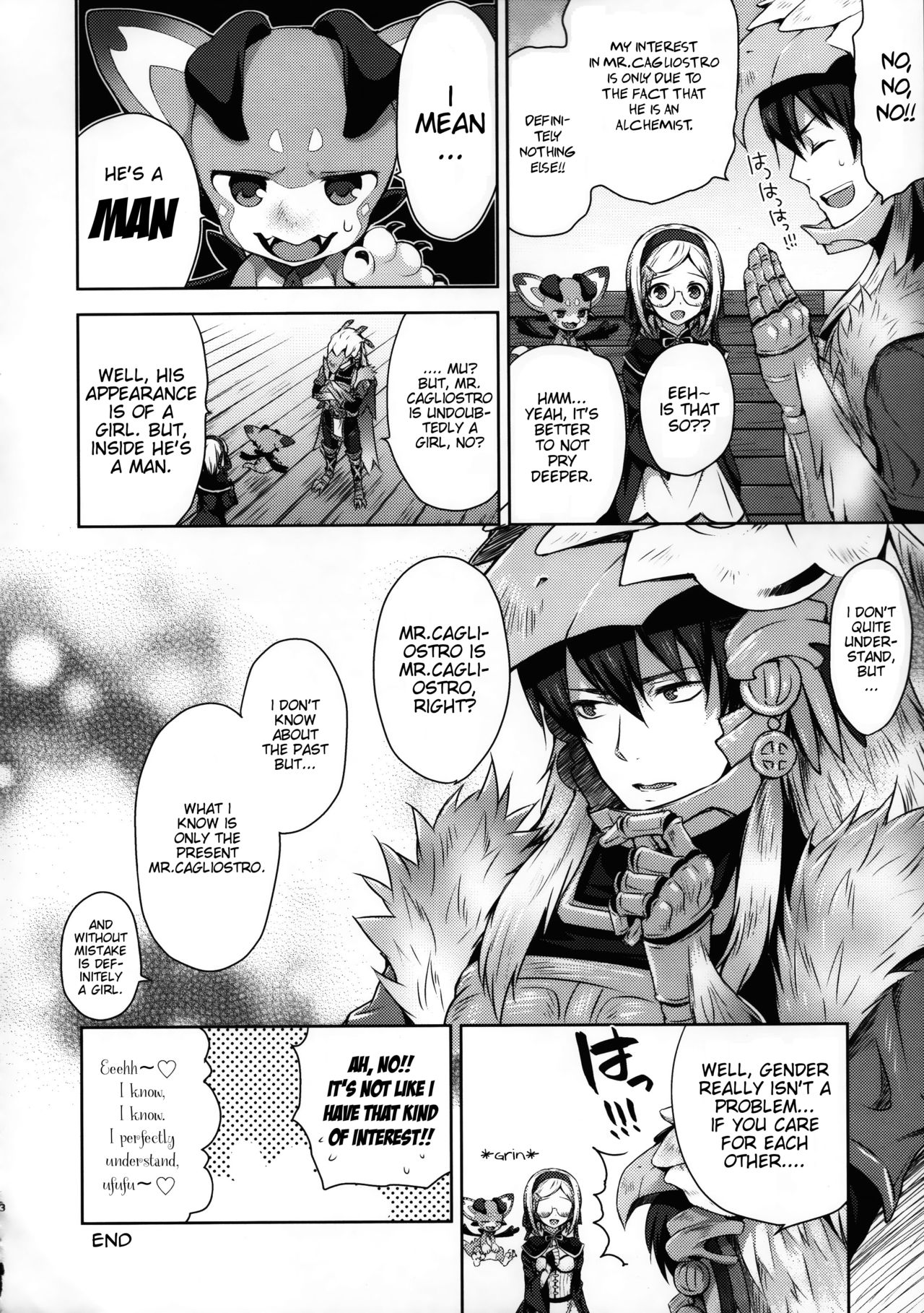 (COMIC1☆11) [ああ愛してる (たいしょう田中)] 錬金術師に王冠を 2 (グランブルーファンタジー) [英訳]