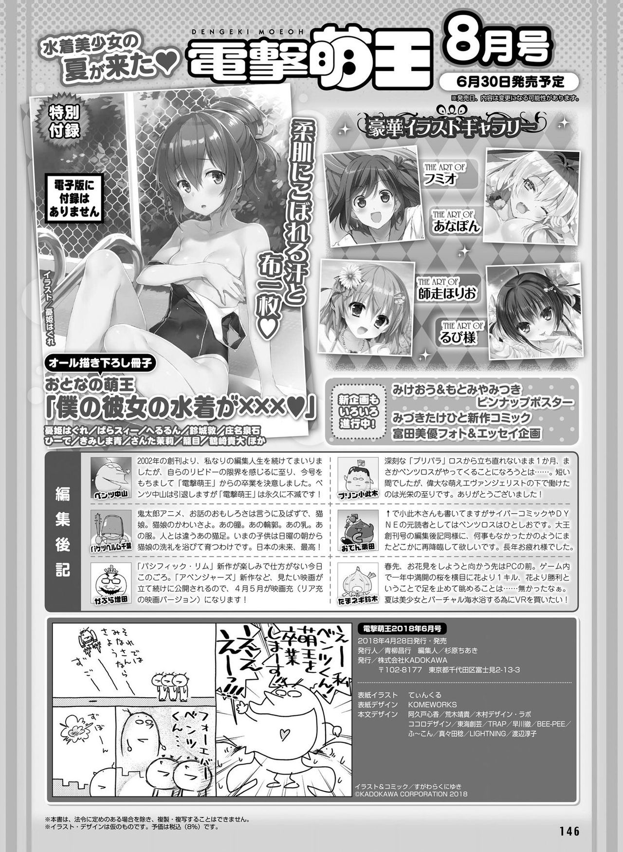 電撃萌王 2018年6月号 [DL版]