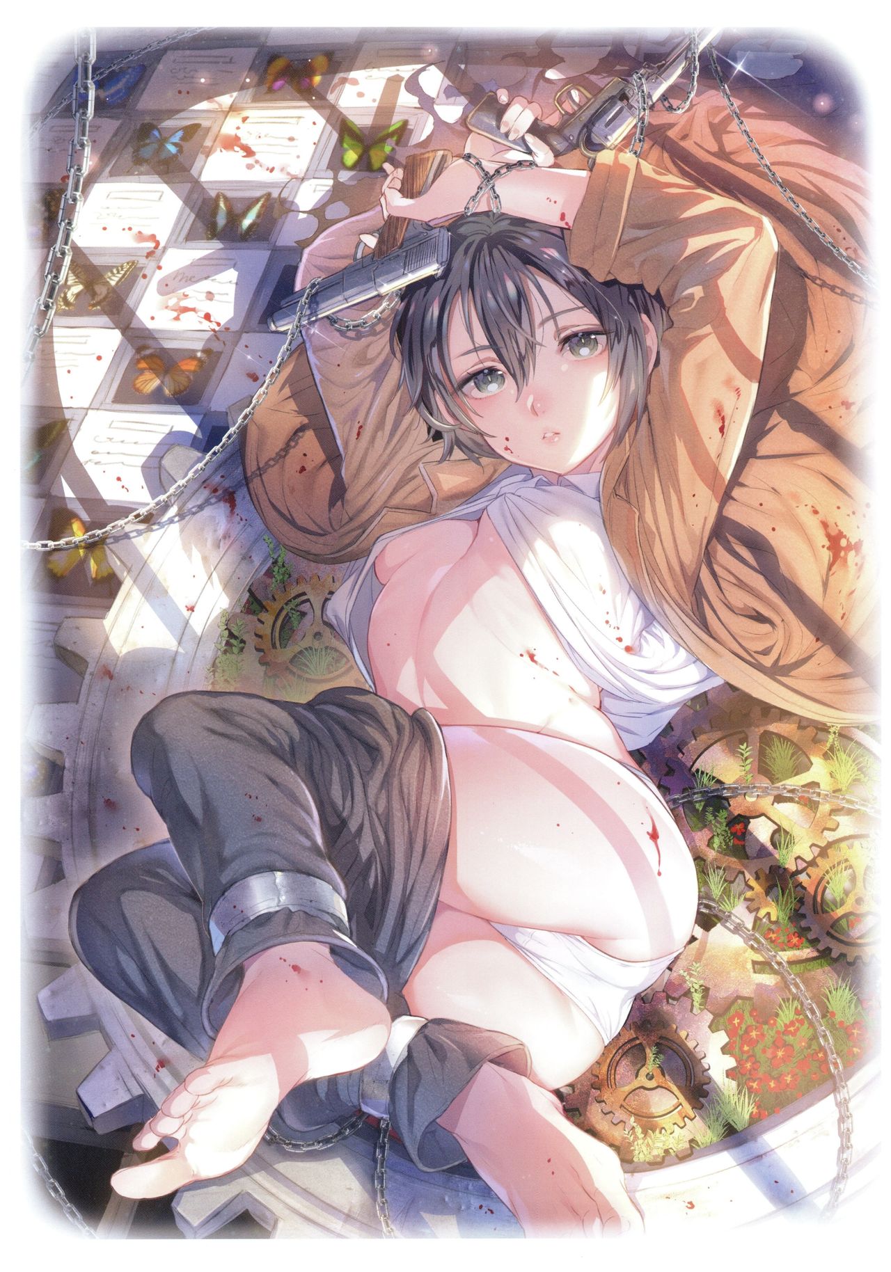 (C93) [黒ミサ会場 (池咲ミサ)] ×××しないと出られない国 (キノの旅) [中国翻訳]