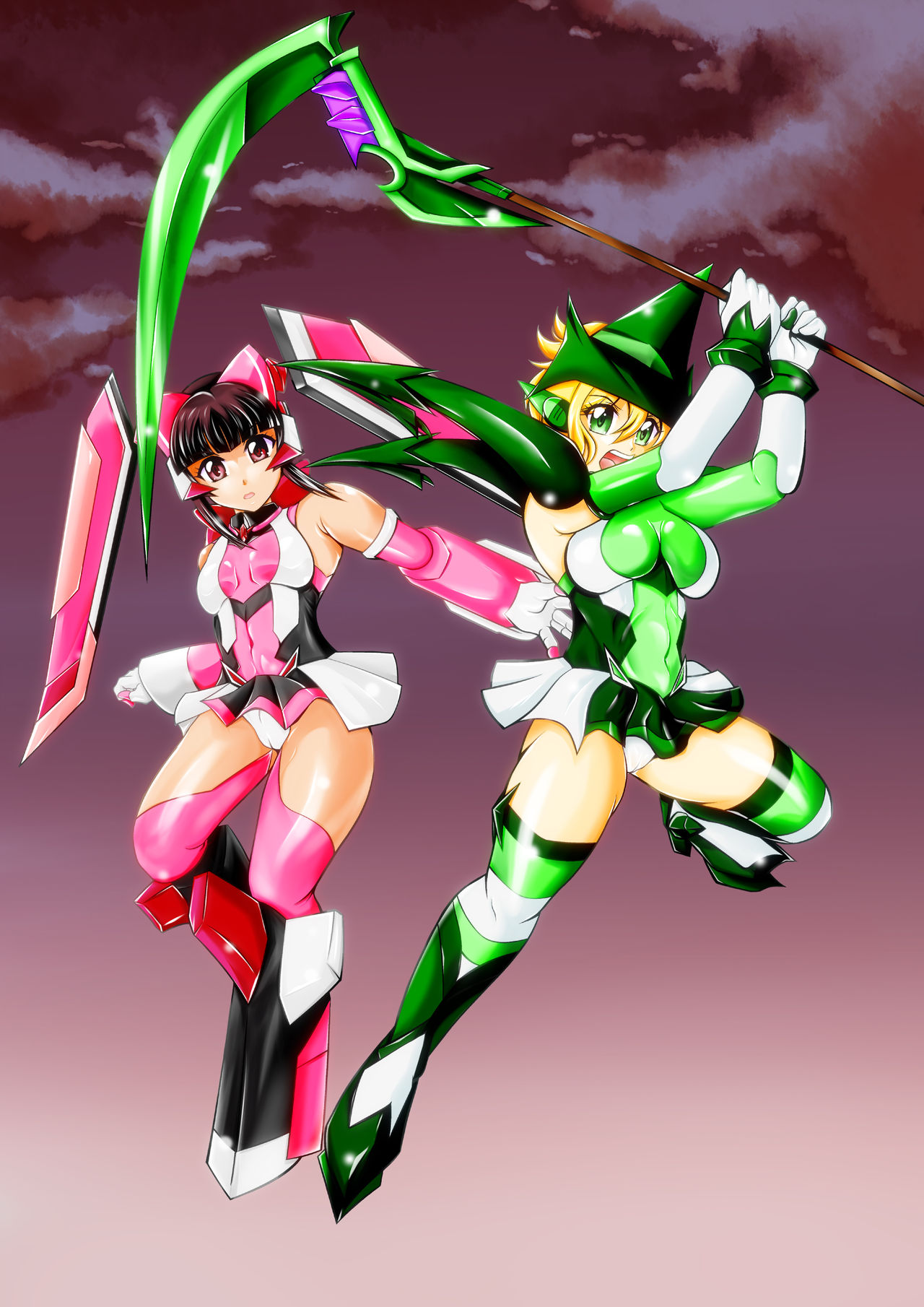 [スタジオきゃうん] 戦姫全滅 EP3: 暁切歌&月読調 (戦姫絶唱シンフォギア)