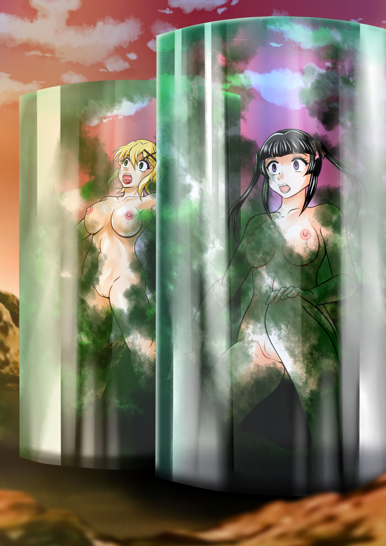 [スタジオきゃうん] 戦姫全滅 EP3: 暁切歌&月読調 (戦姫絶唱シンフォギア)