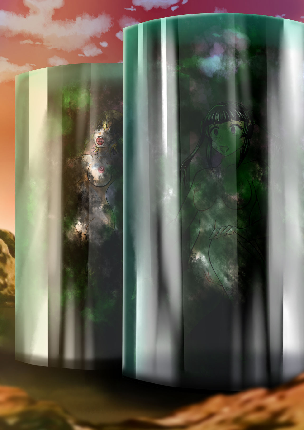 [スタジオきゃうん] 戦姫全滅 EP3: 暁切歌&月読調 (戦姫絶唱シンフォギア)