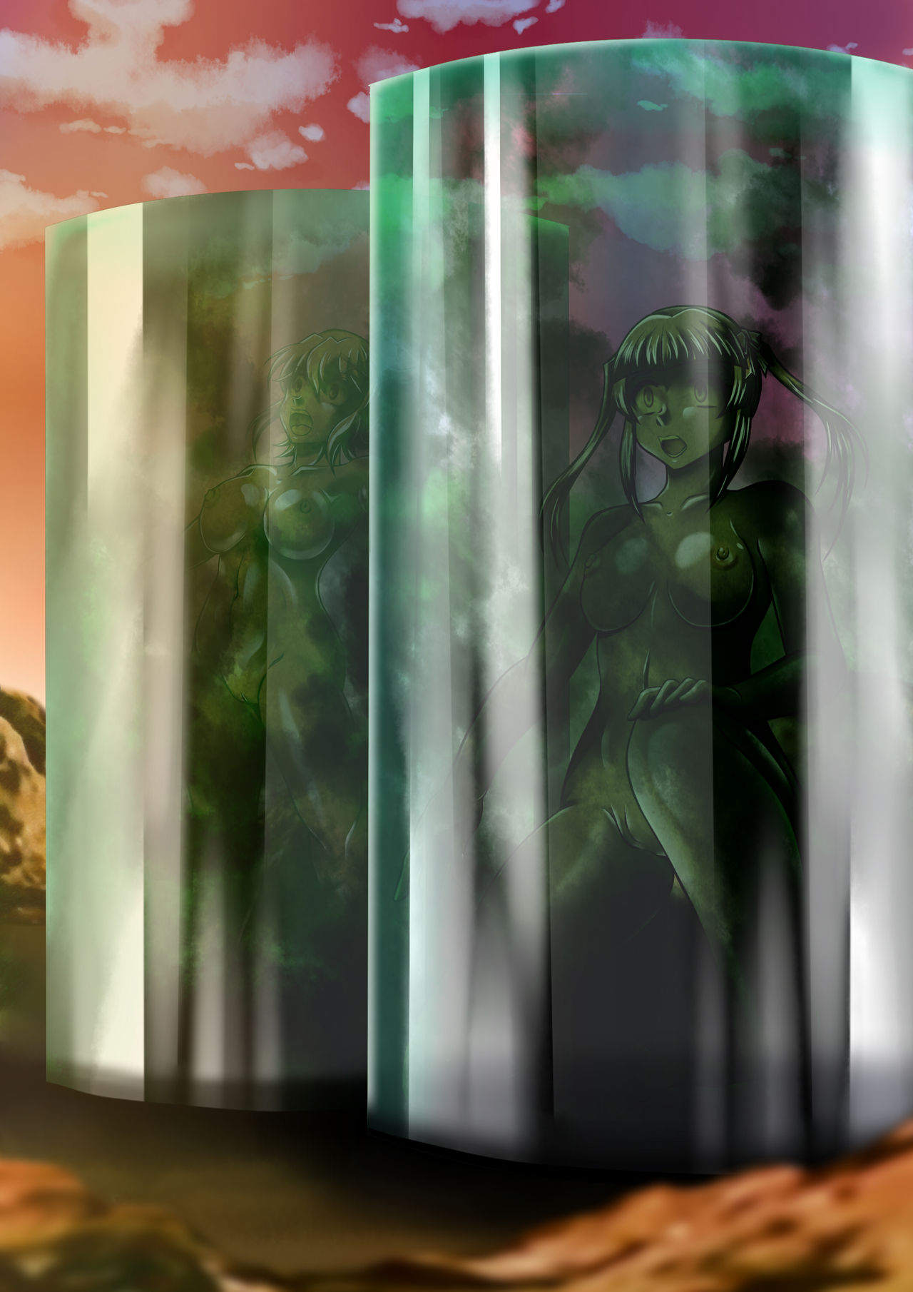 [スタジオきゃうん] 戦姫全滅 EP3: 暁切歌&月読調 (戦姫絶唱シンフォギア)