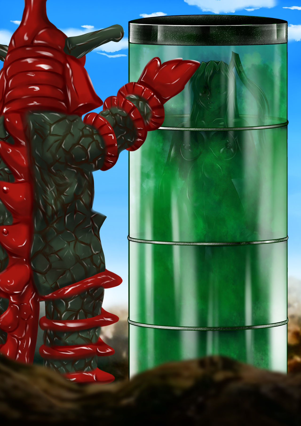 [スタジオきゃうん] 戦姫全滅 EP3: 暁切歌&月読調 (戦姫絶唱シンフォギア)