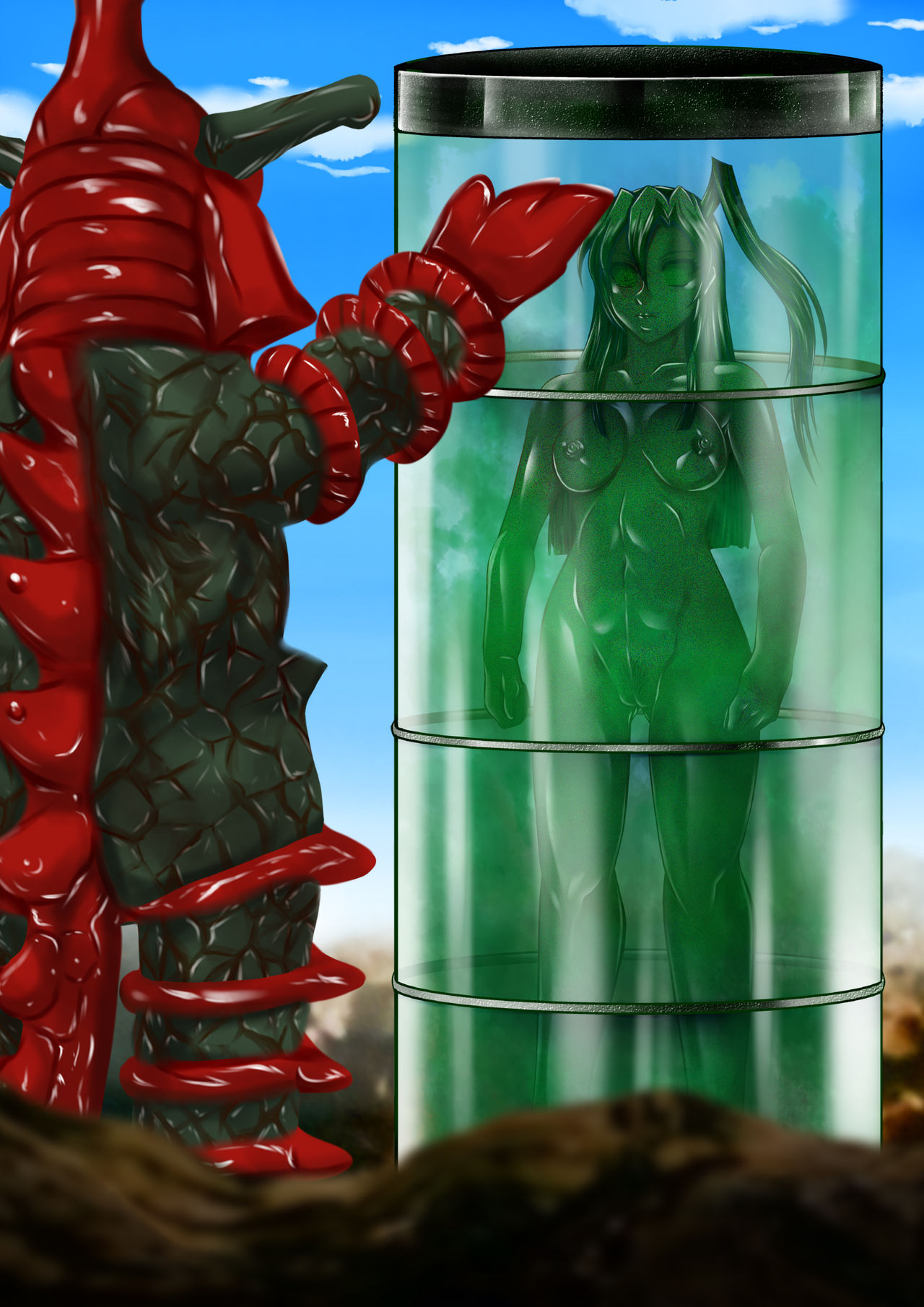 [スタジオきゃうん] 戦姫全滅 EP3: 暁切歌&月読調 (戦姫絶唱シンフォギア)