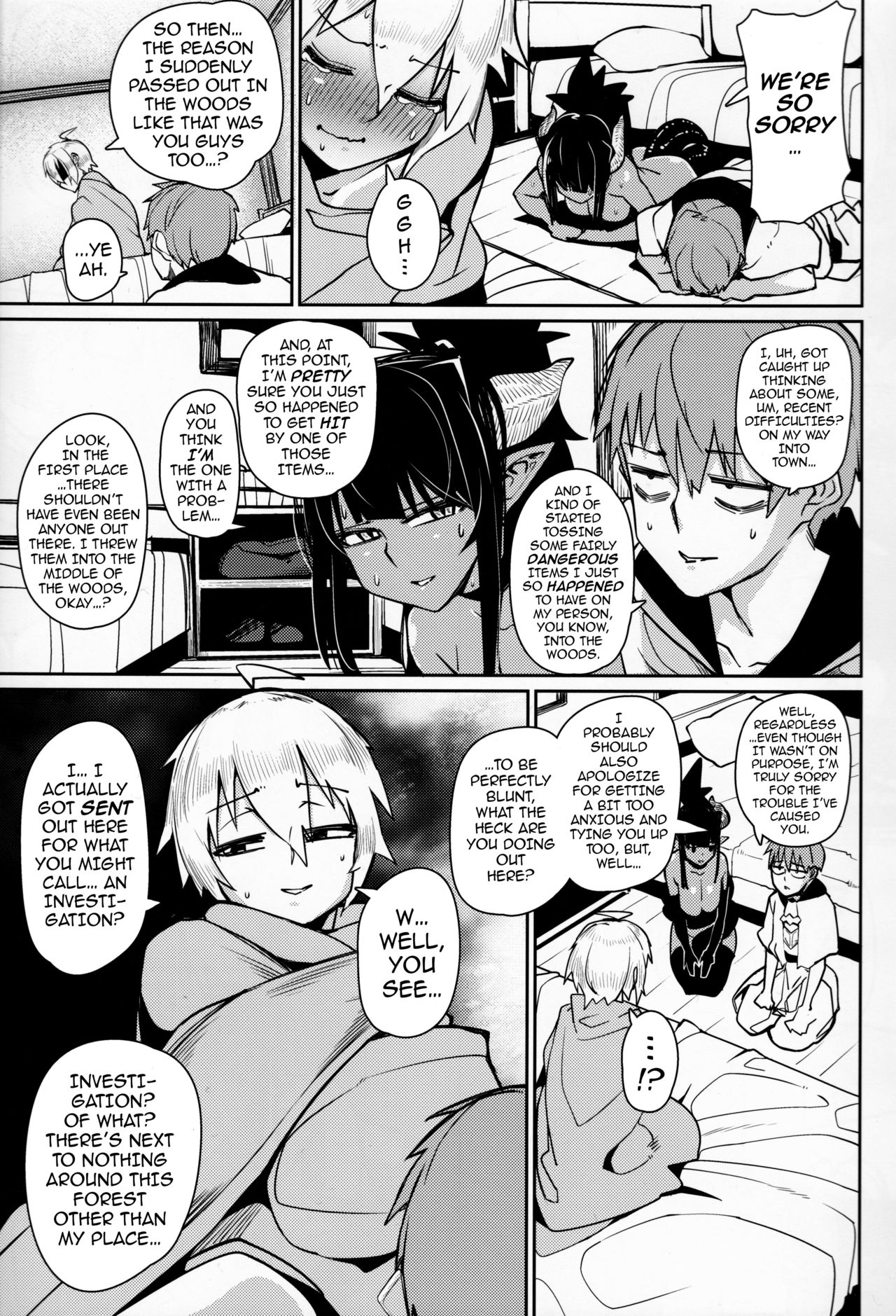 (C93) [ダンボールまん (肉まんうめぇw)] Different World Girl 3 [英訳]
