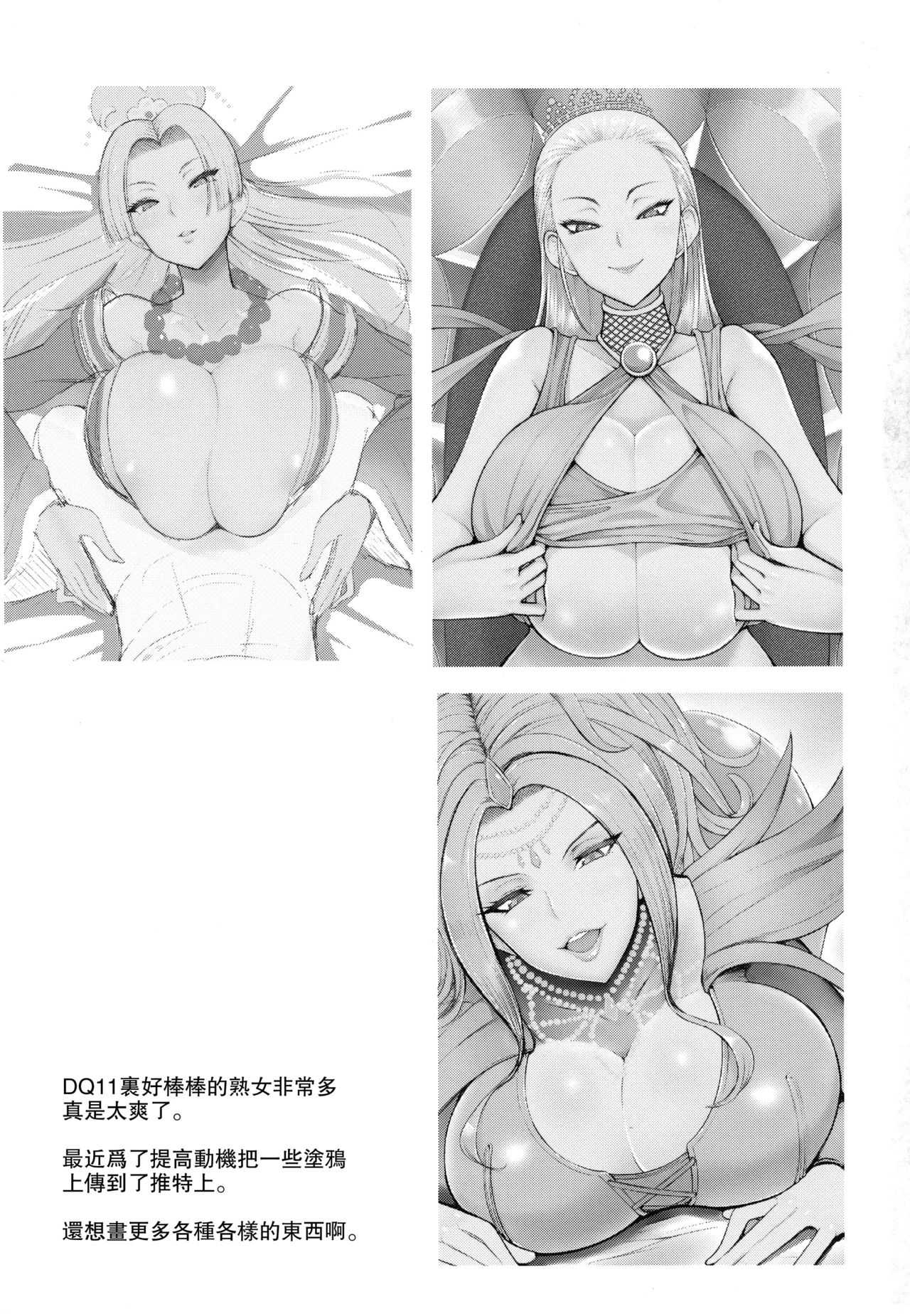 (C93) [あれあれえ (are)] マルティナさんとアレする本 (ドラゴンクエストXI) [中国翻訳]