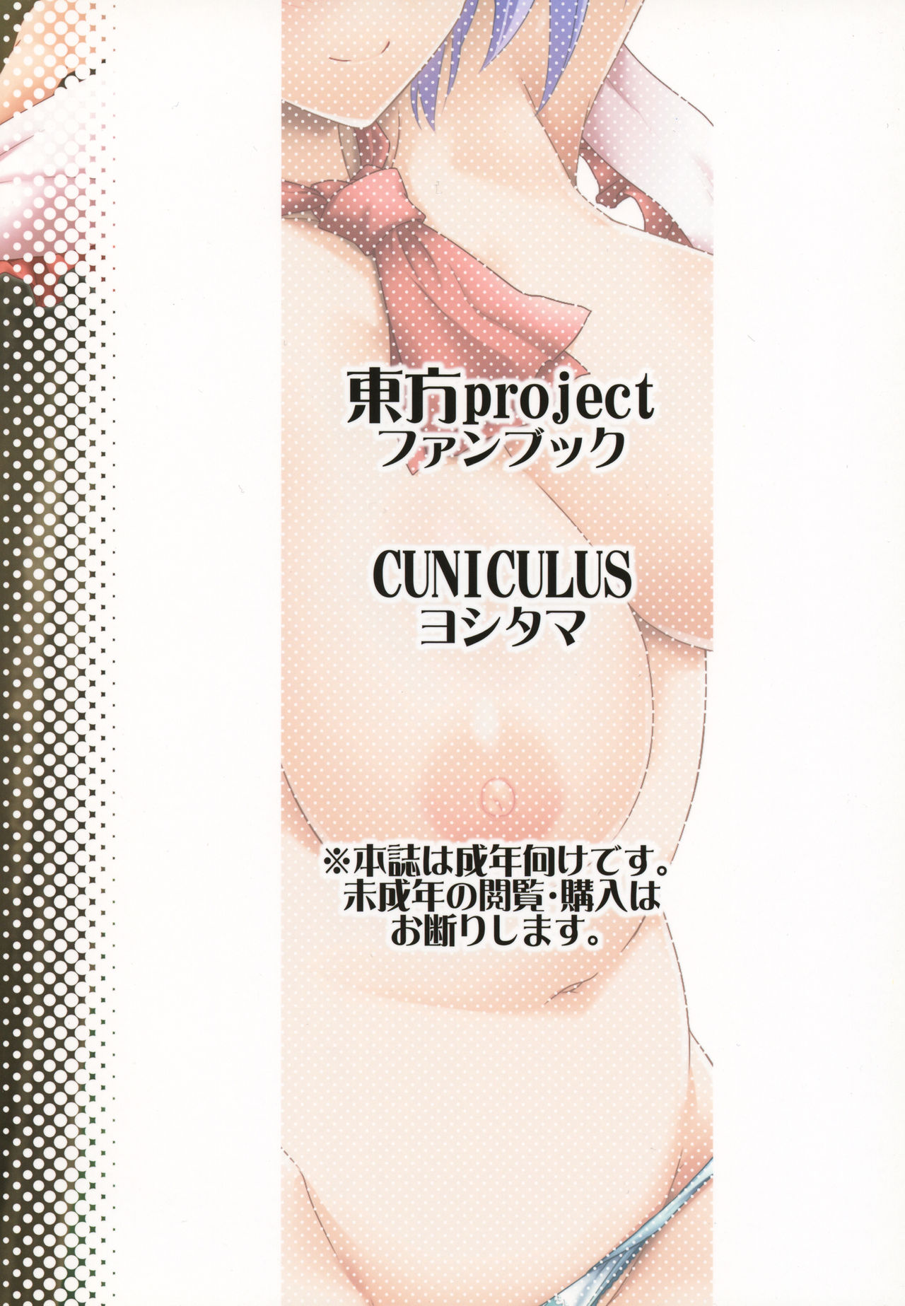 (紅楼夢13) [CUNICULUS (ヨシタマ)] お外で衣玖さん (東方Project)